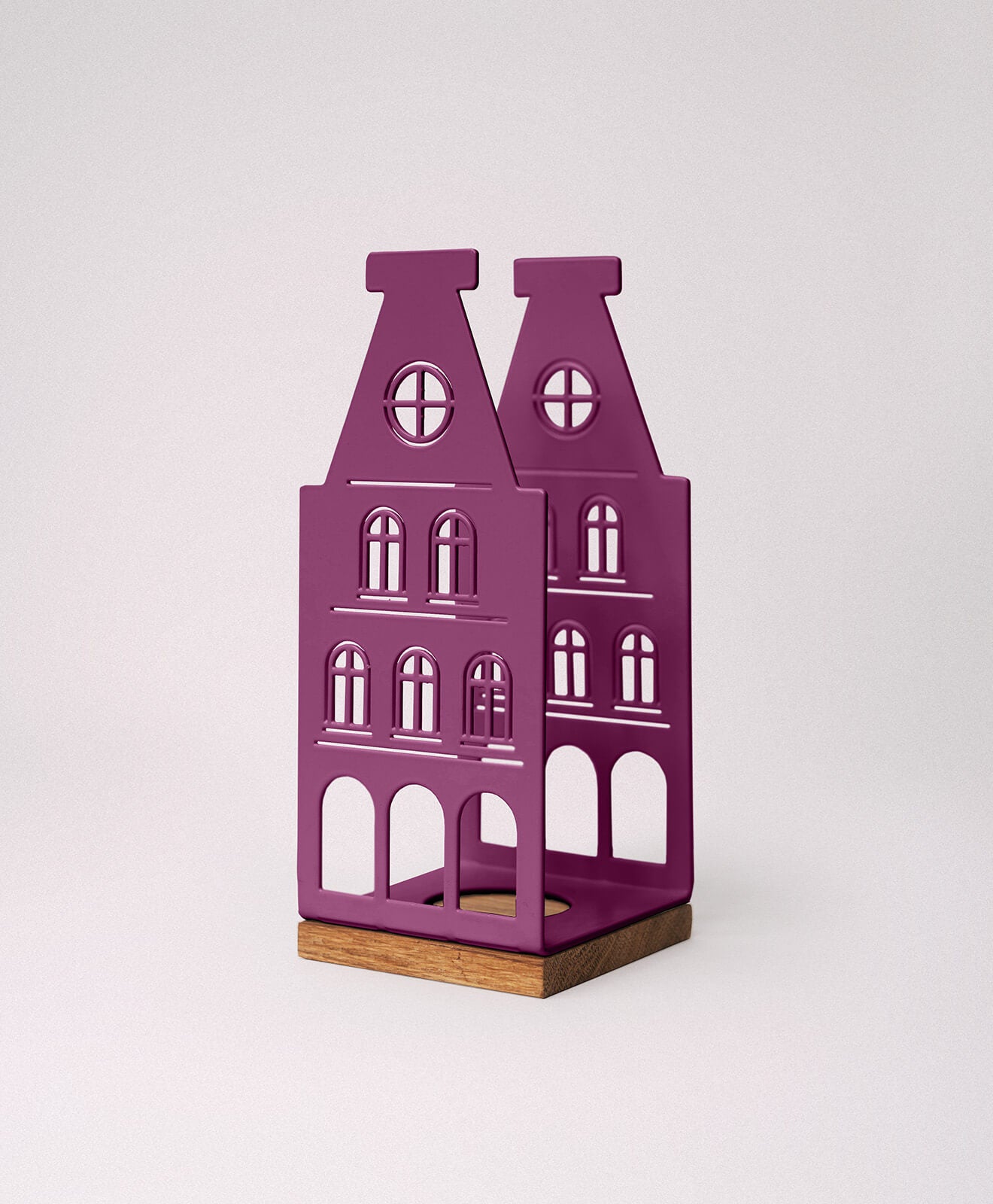 Kawentsmann Windlicht Nobelstrehle Nr. 3 signalviolett