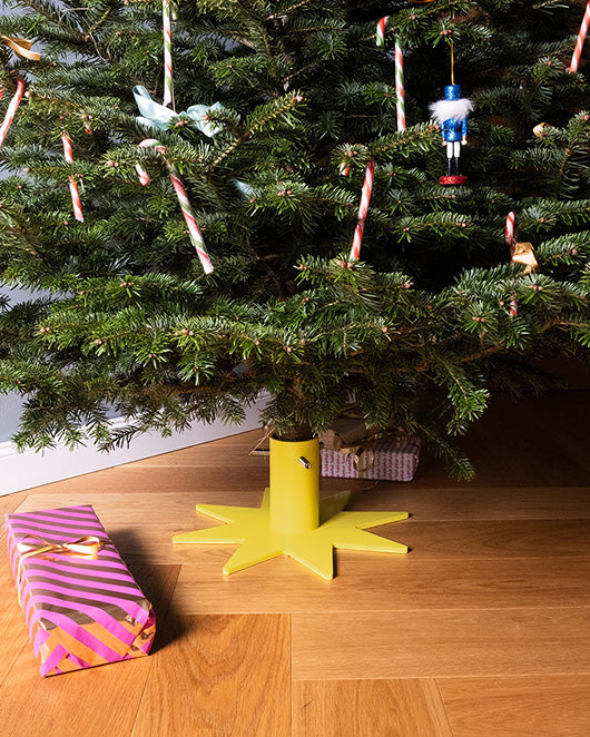 Studiobild Weihnachtsbaumständer STERN - Mood