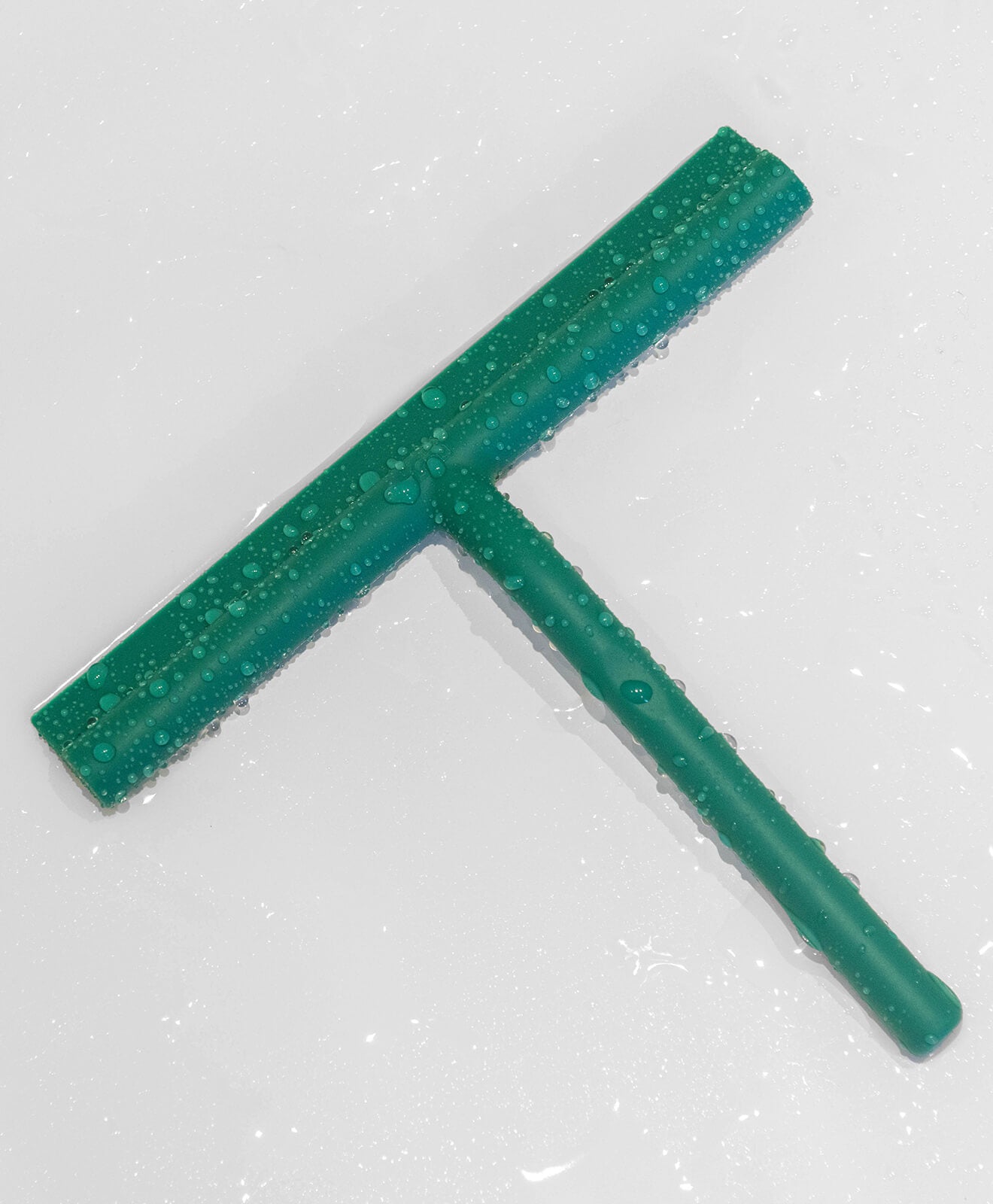 Abzieher aus Silikon in Grün für Bad und mehr von KAWENTSMANN