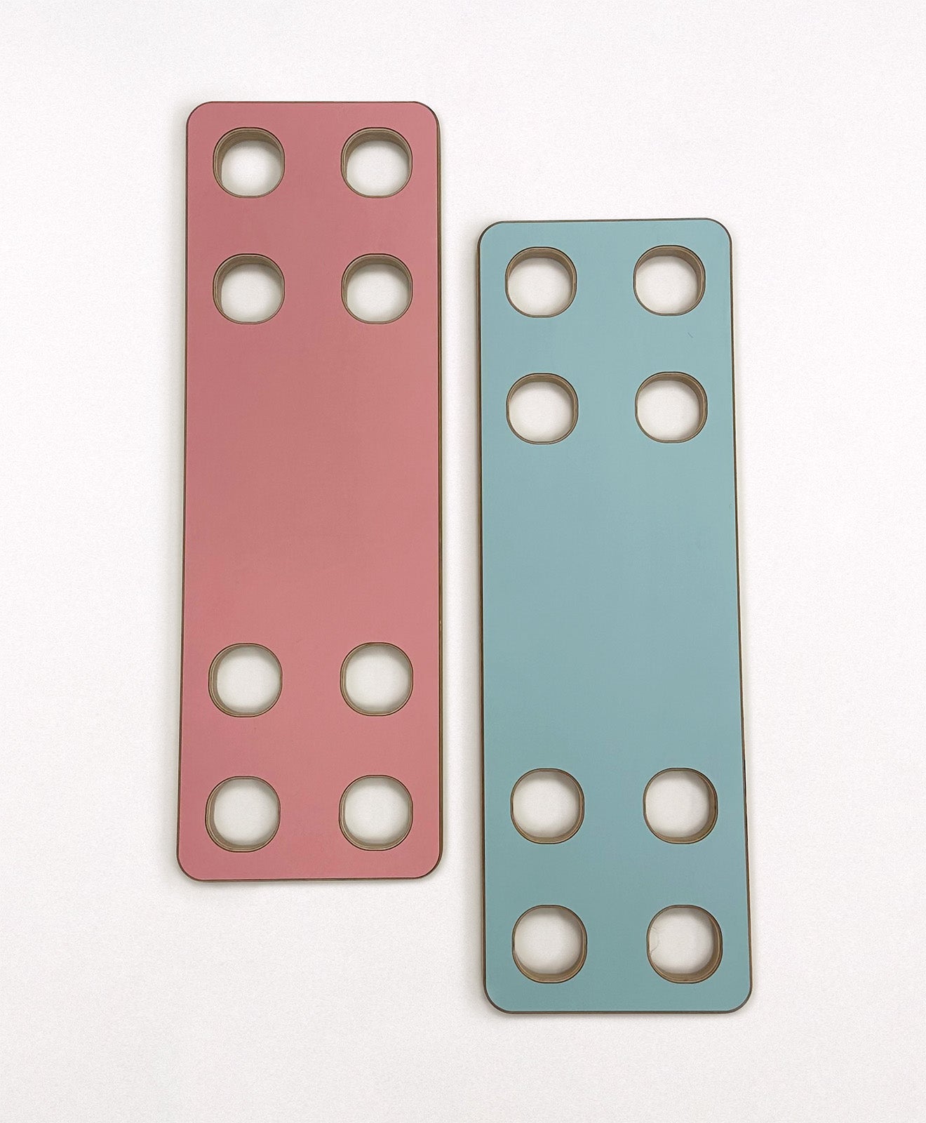 Holzbrett aus HPL-beschichtetem Multiplex passend für die bygge-Bausteine von Kawentsmann