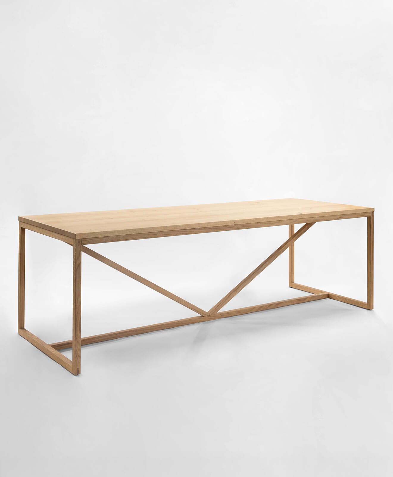 Tisch aus Massivholz Eiche TALON - Vollholz - Produktbild
