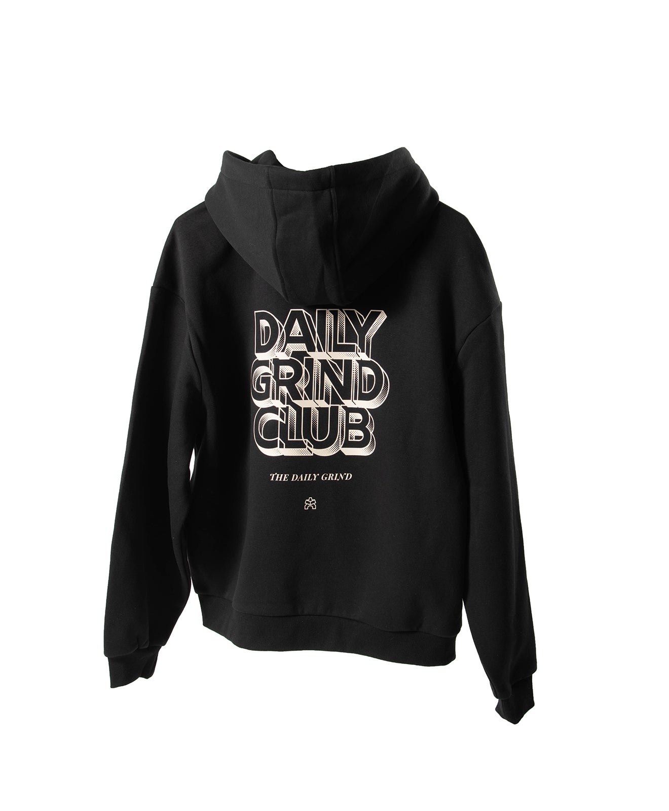 Hoodie Schwarz "Daily Grind"