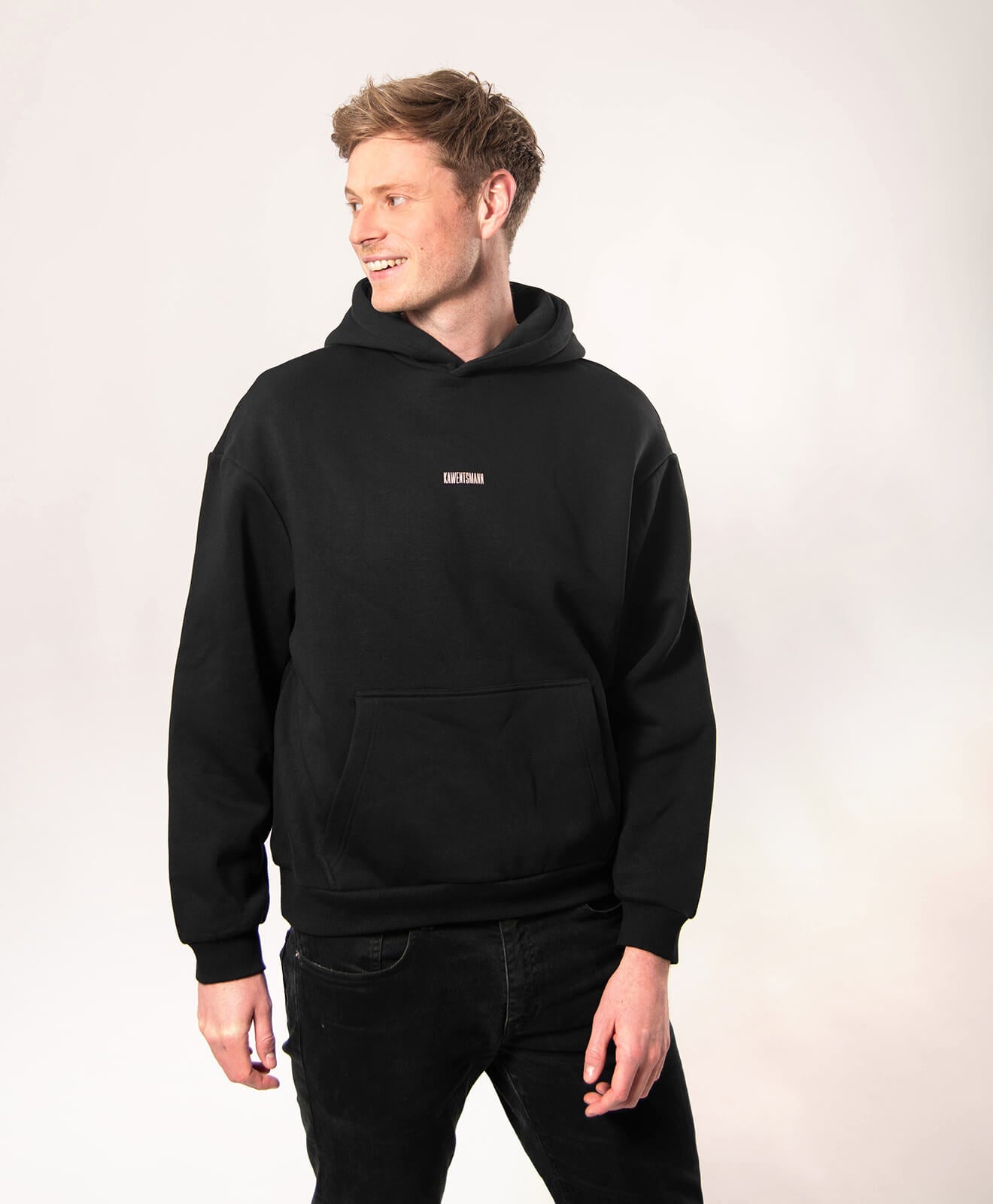 Hoodie Schwarz "Daily Grind"