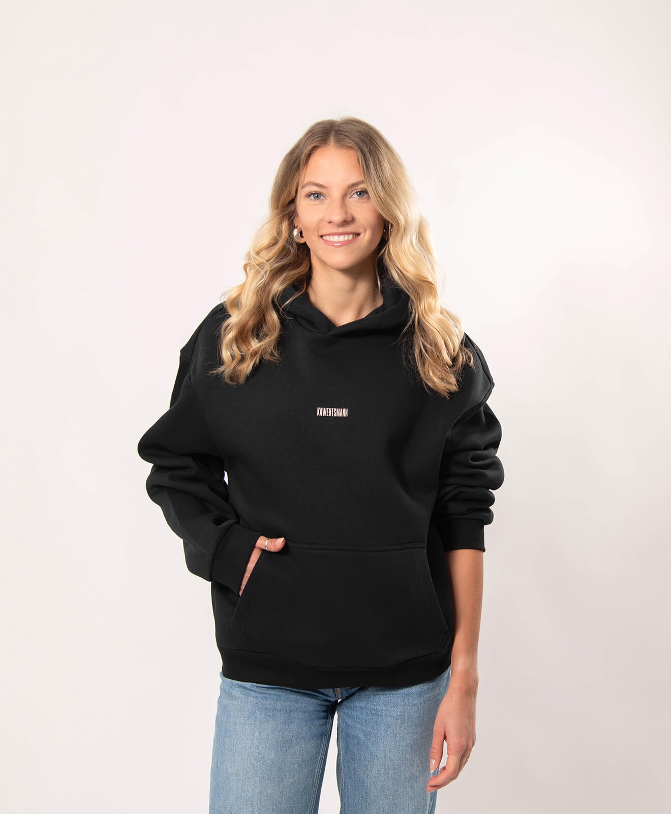 Hoodie Schwarz "Daily Grind"