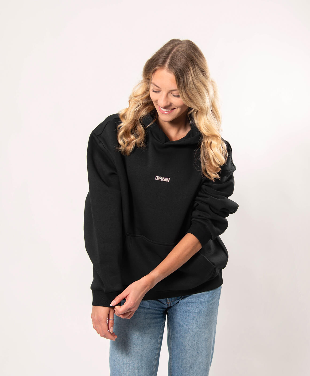 Hoodie Schwarz "Daily Grind"