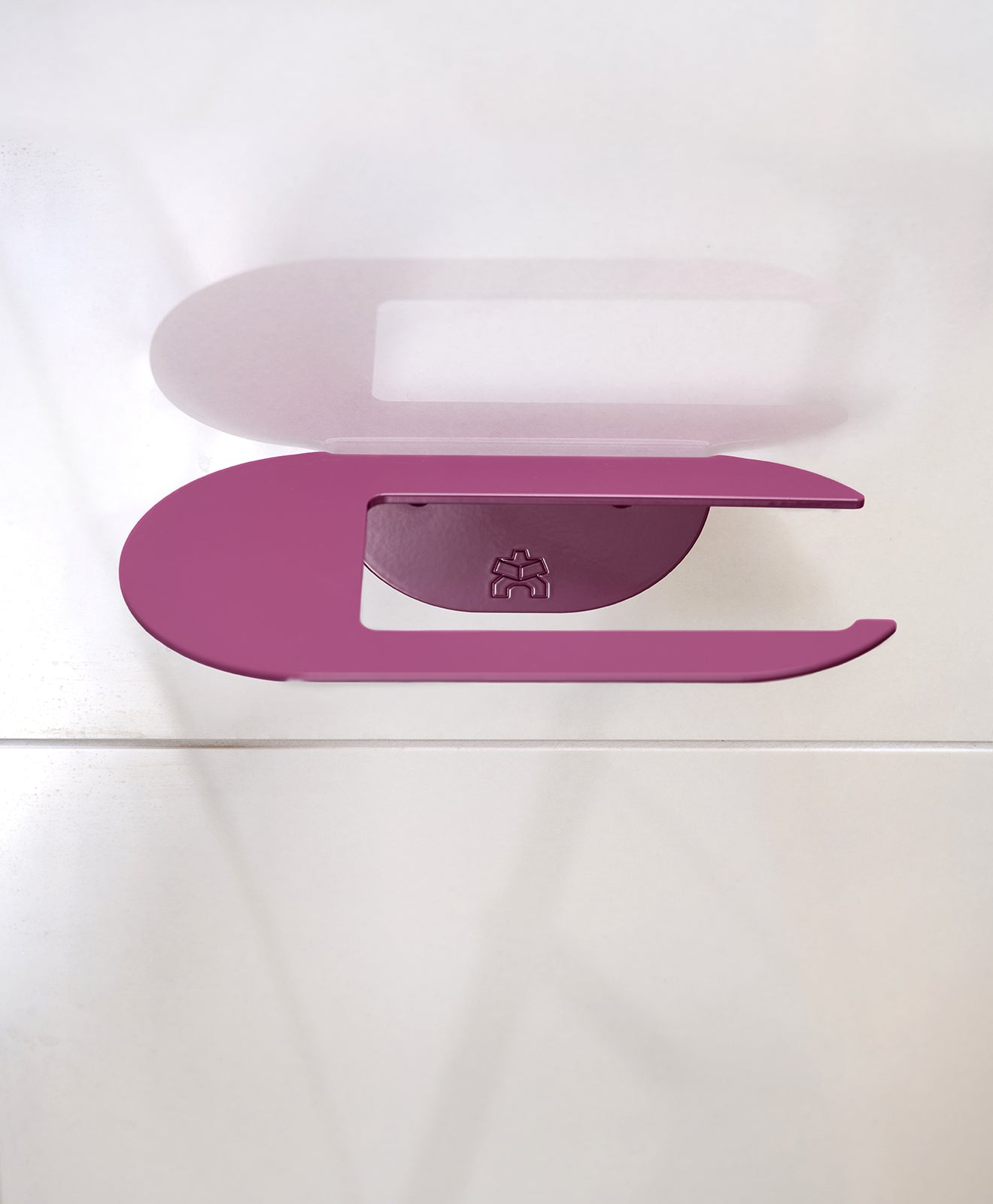 Toilettenpapierhalter ohne Bohren ORBI in Violett