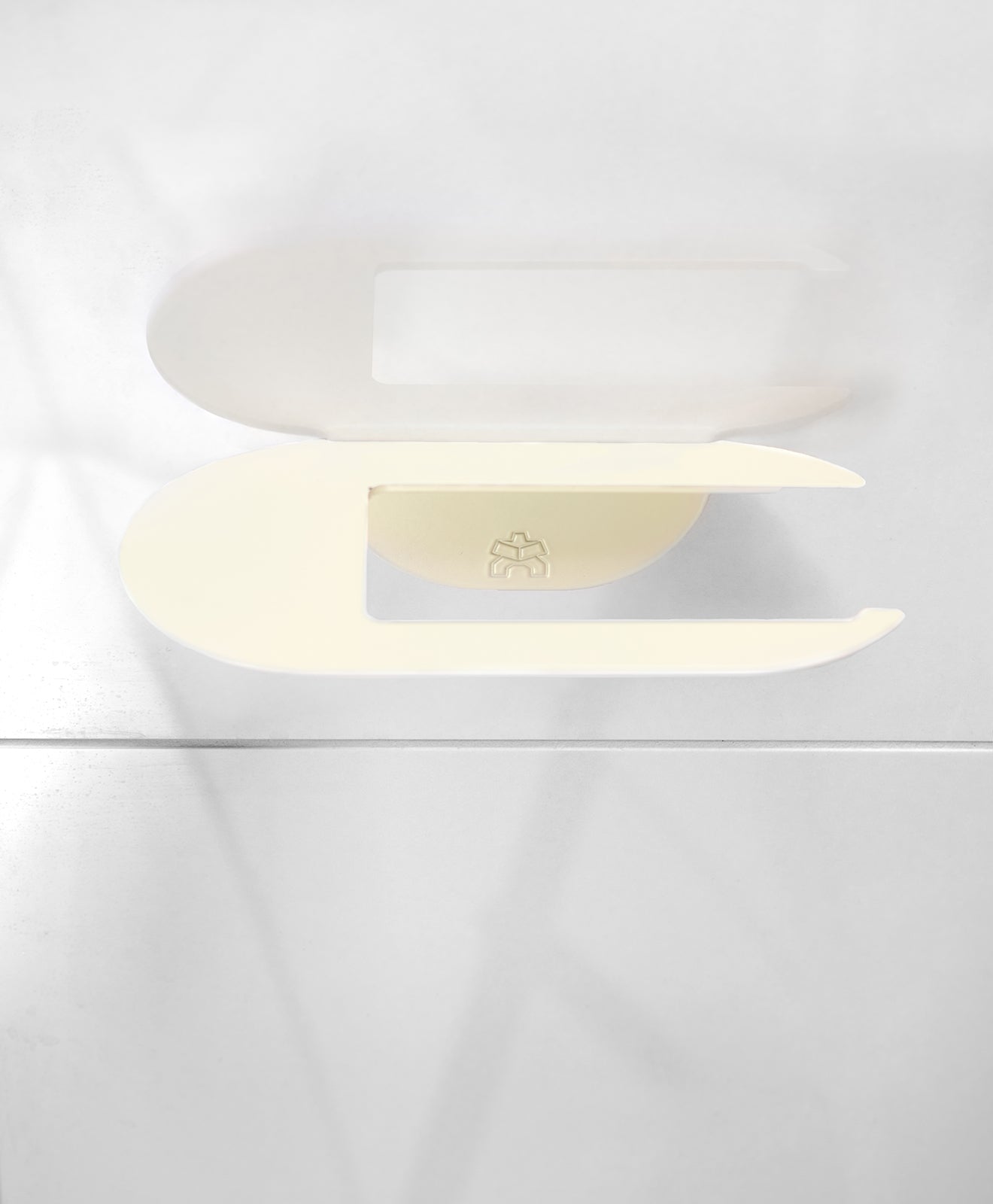Toilettenpapierhalter ohne Bohren ORBI in Weiß
