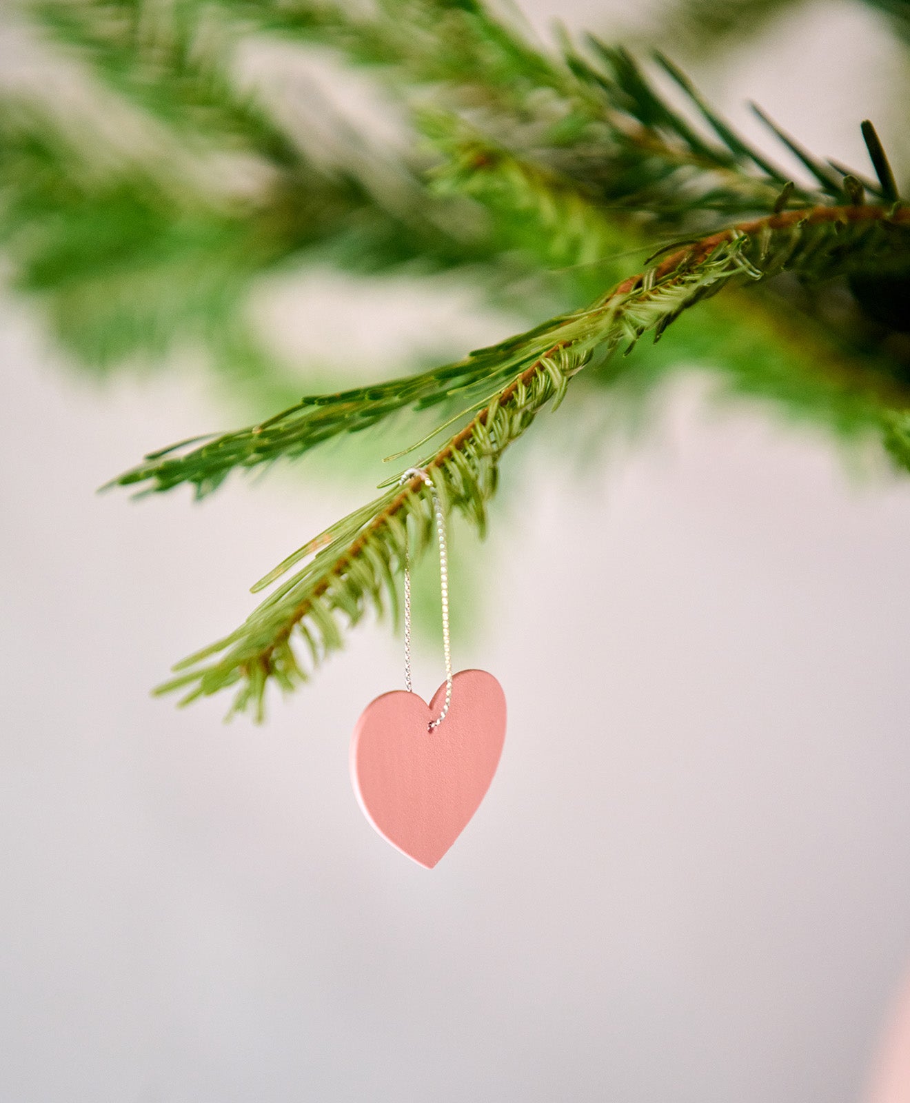 Weihnachtsbaumschmuck Metall HERZ 3er SET