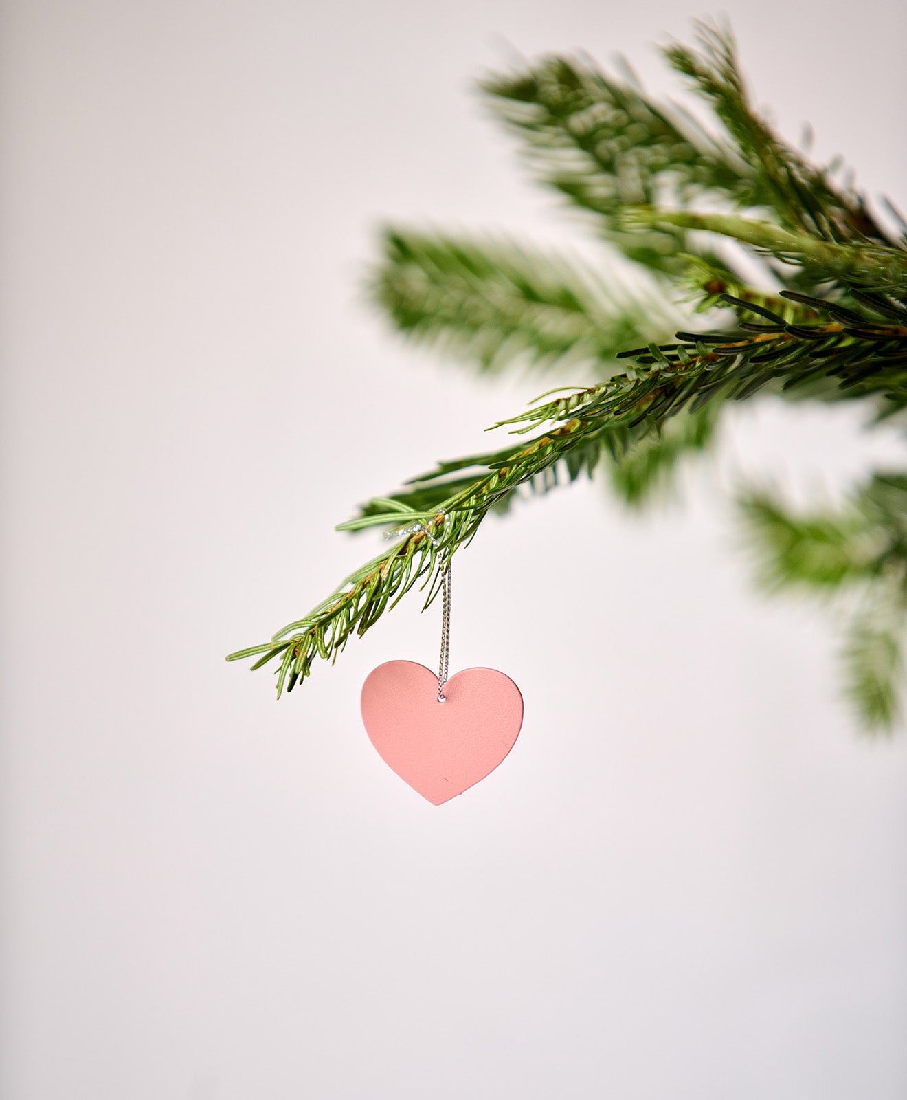 Weihnachtsbaumschmuck Metall HERZ 3er SET