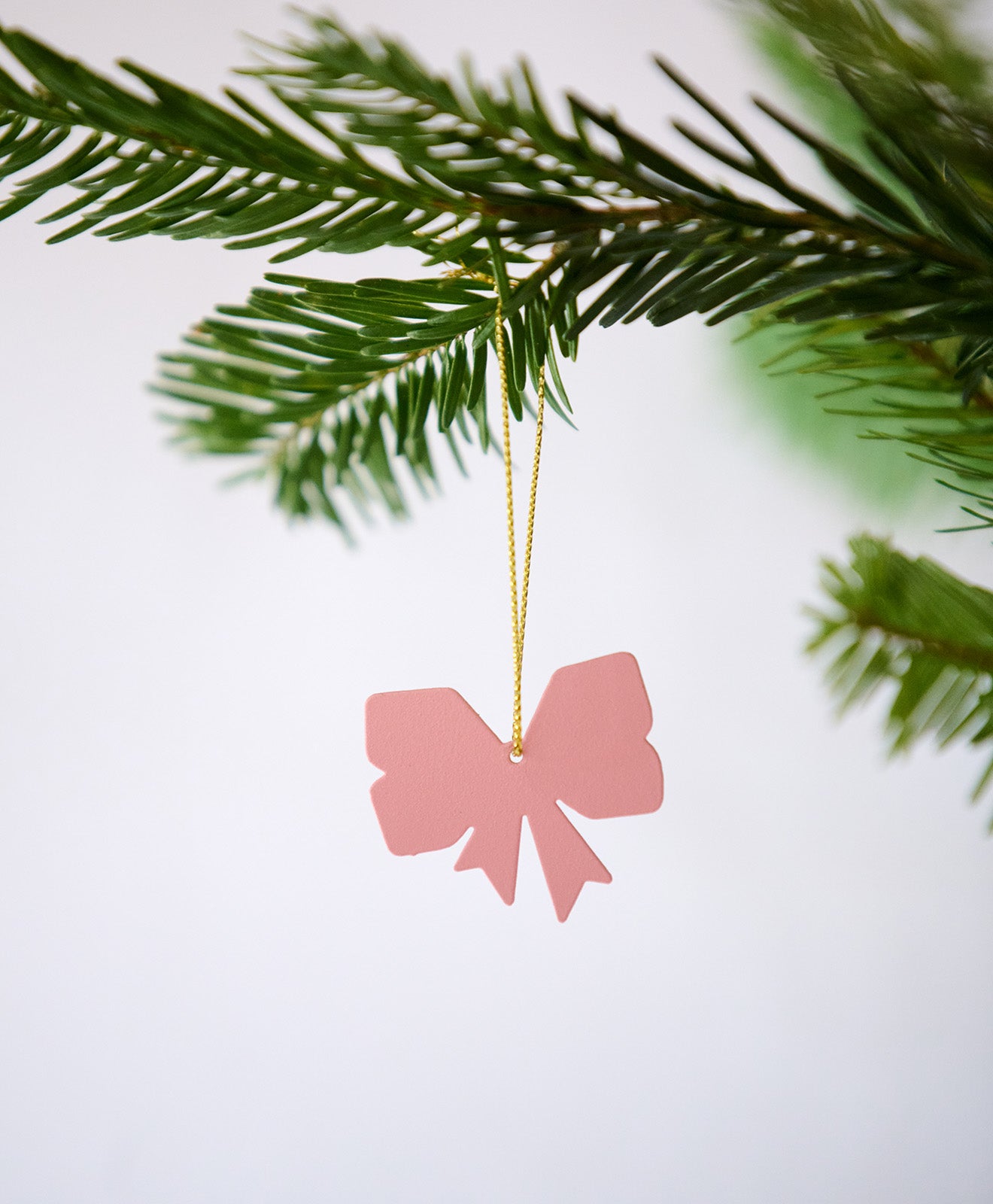 Weihnachtsbaumschmuck Metall SCHLEIFE 3er SET