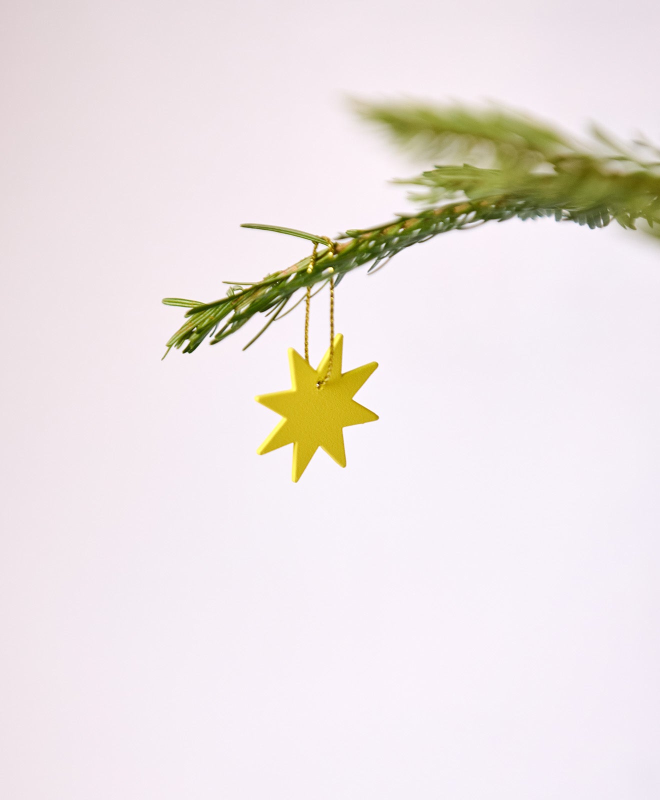 Weihnachtsbaumschmuck Metall STERN 3er SET