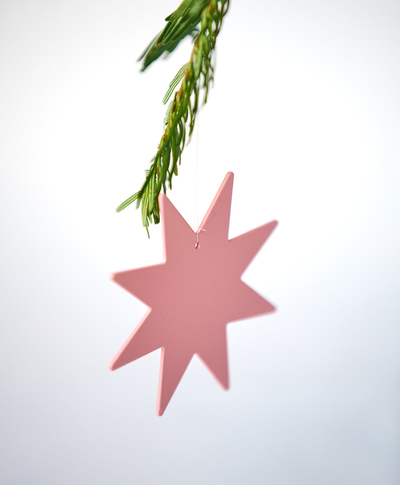 Weihnachtsbaumschmuck Metall STERN 3er SET