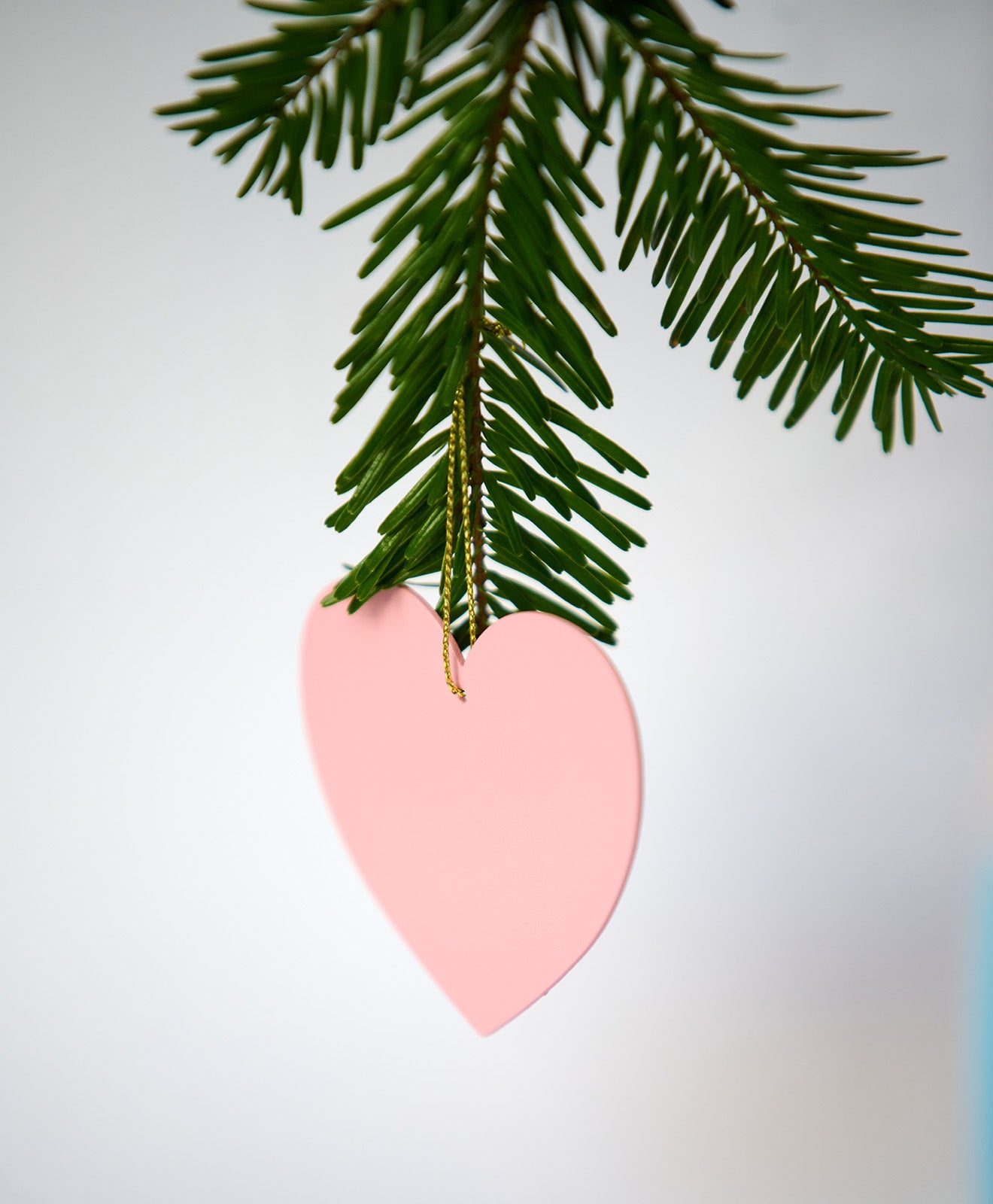 Weihnachtsbaumschmuck Metall HERZ 3er SET