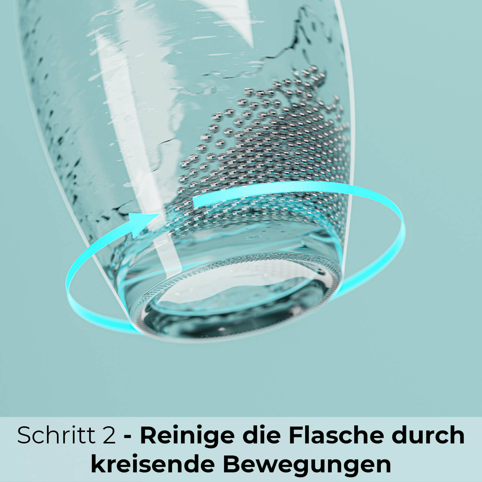 Beads Reinigungsperlen für Flaschen, Kannen, Vasen, Karaffen & mehr