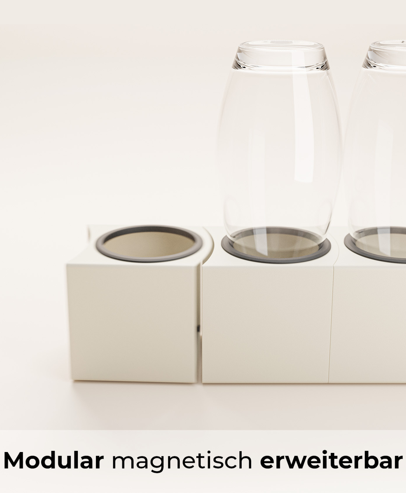KJUB Flaschenhalter modular magnetisch erweiterbar