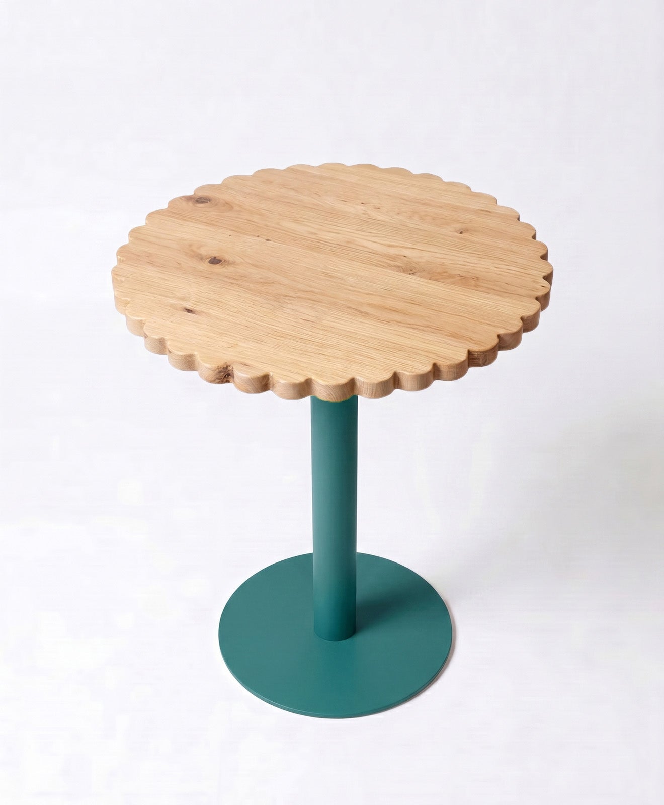 Bistrotisch rund Holz & Stahl Blume von KAWENTSMANN