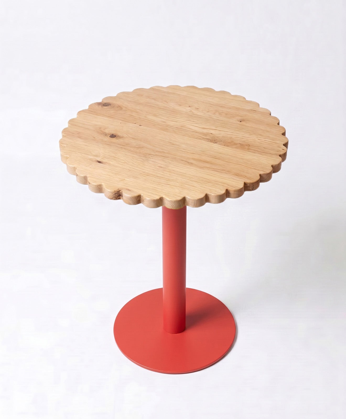 Bistrotisch rund Holz & Stahl Blume von KAWENTSMANN