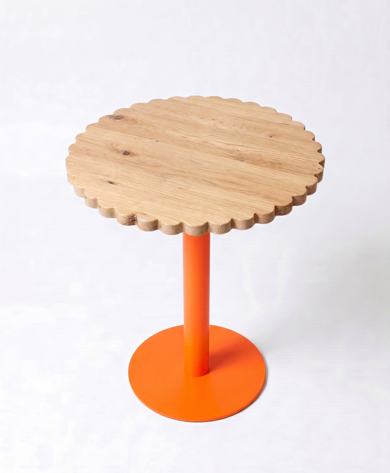 Bistrotisch rund Holz & Stahl Blume von KAWENTSMANN