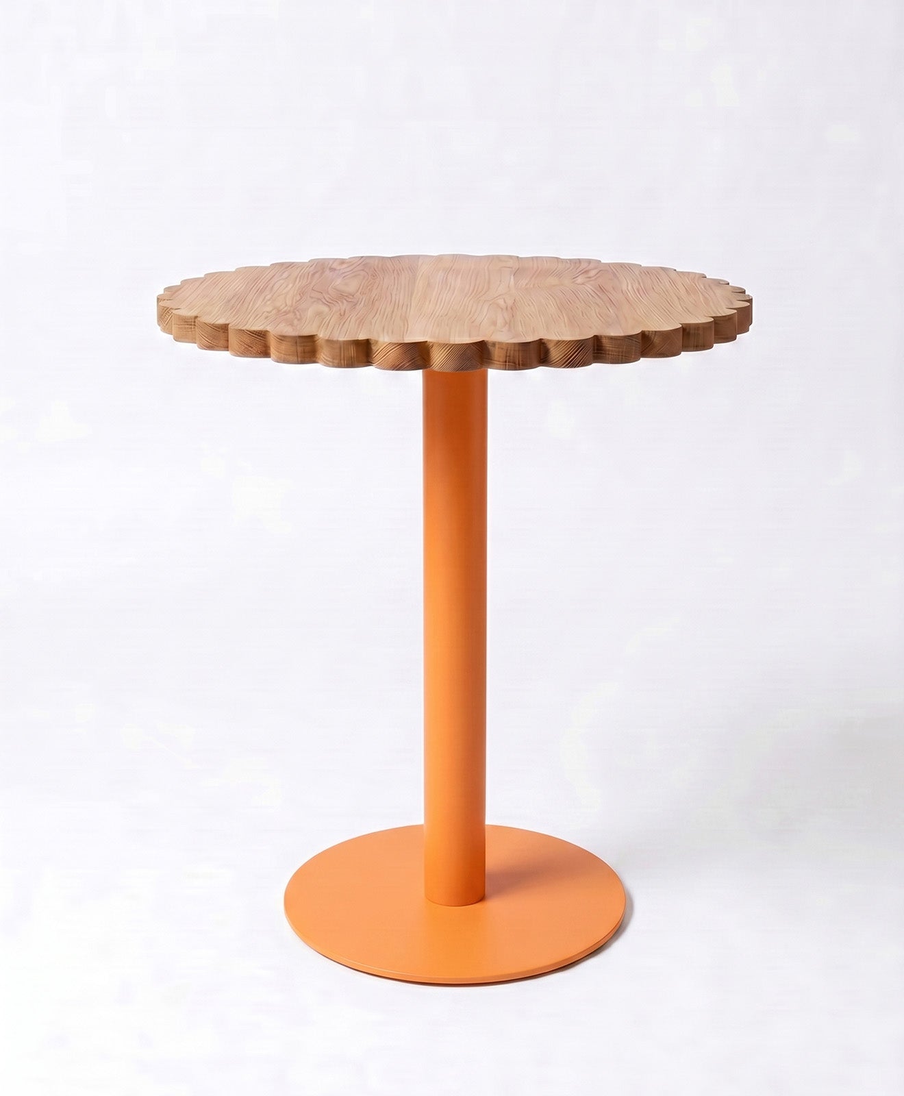 Bistrotisch rund Holz & Stahl Blume von KAWENTSMANN