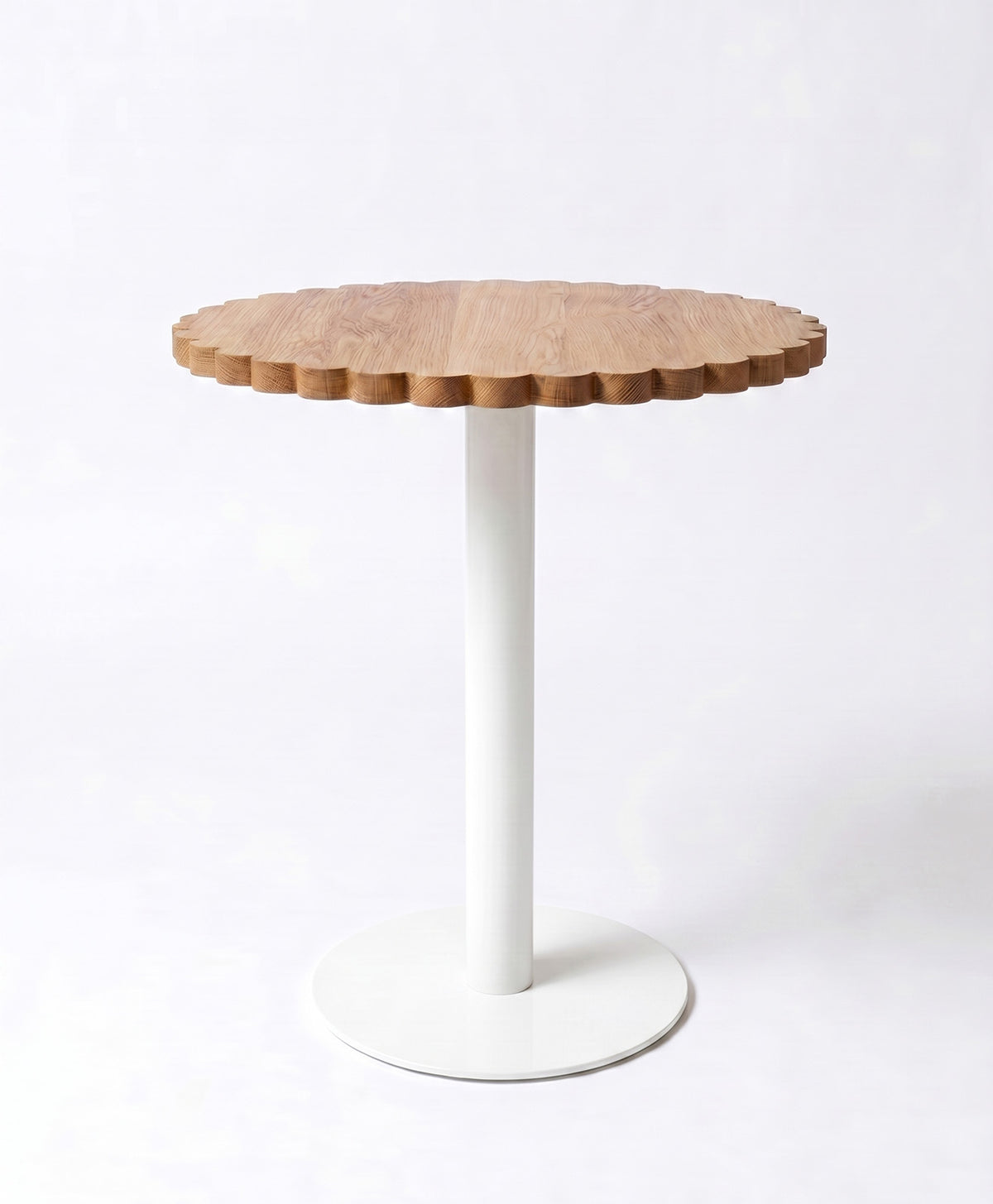 Bistrotisch rund aus Holz & Stahl BLUME