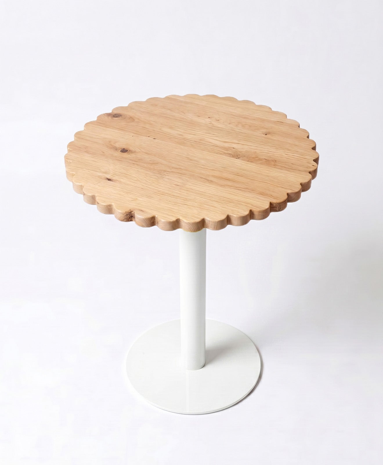 Bistrotisch rund Holz & Stahl Blume von KAWENTSMANN