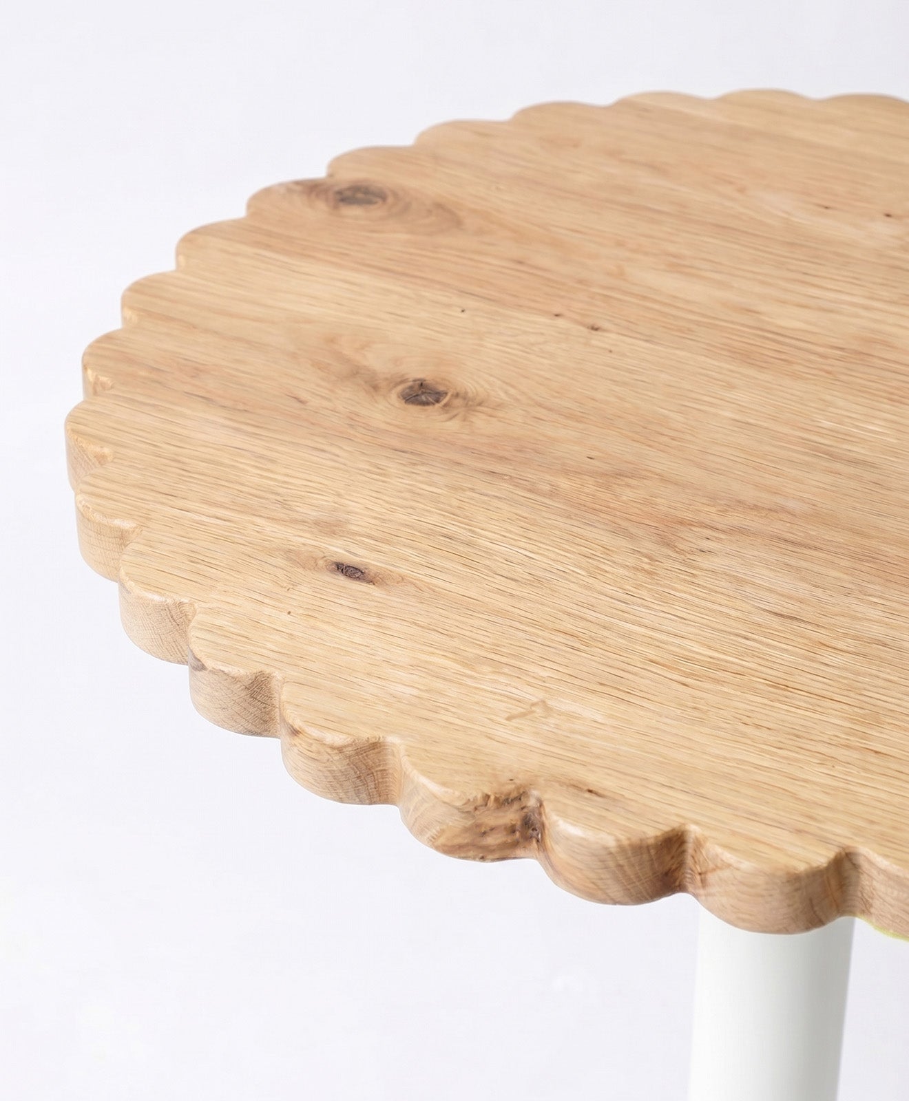 Bistrotisch rund Holz & Stahl Blume von KAWENTSMANN