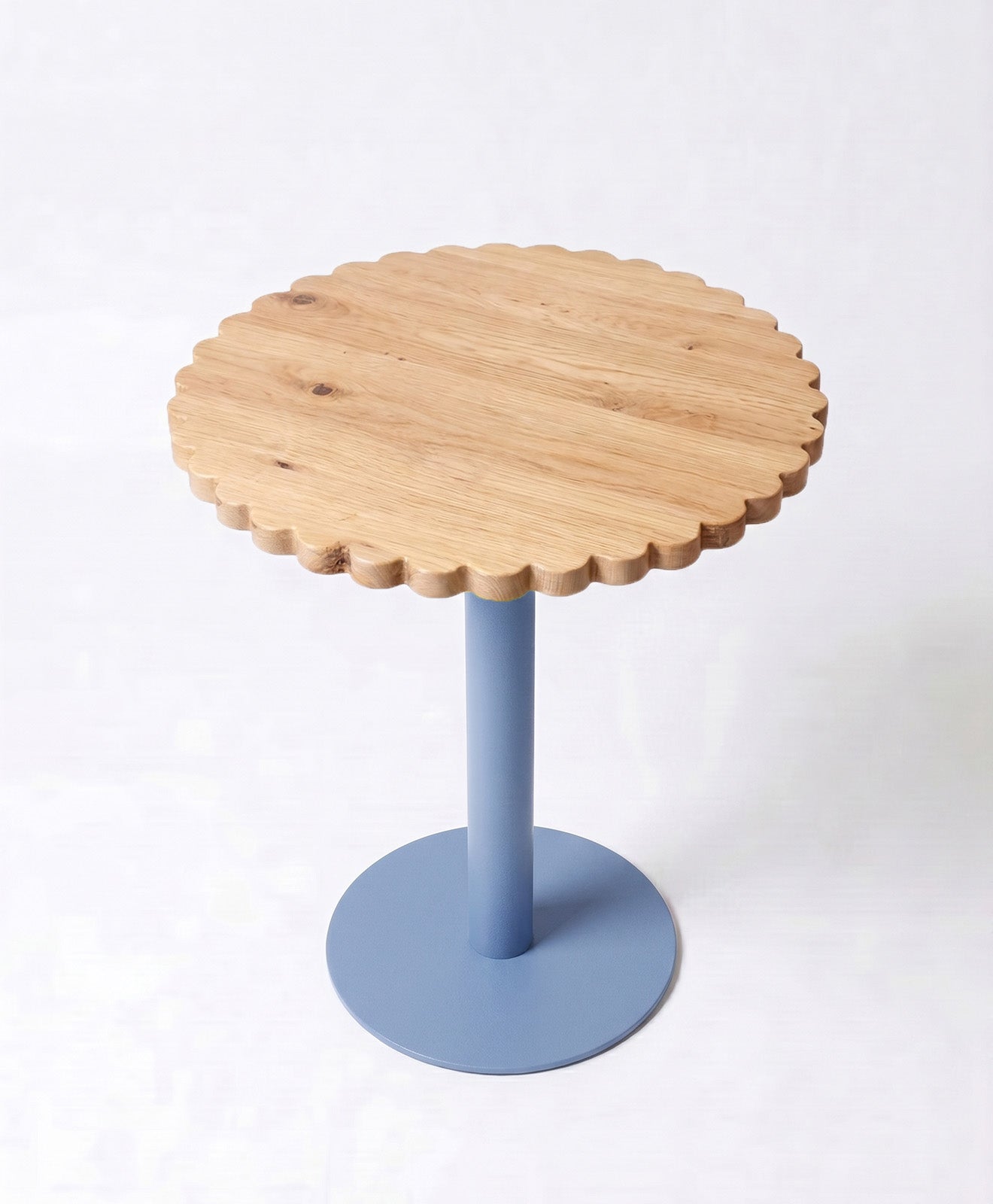 Bistrotisch rund Holz & Stahl Blume von KAWENTSMANN