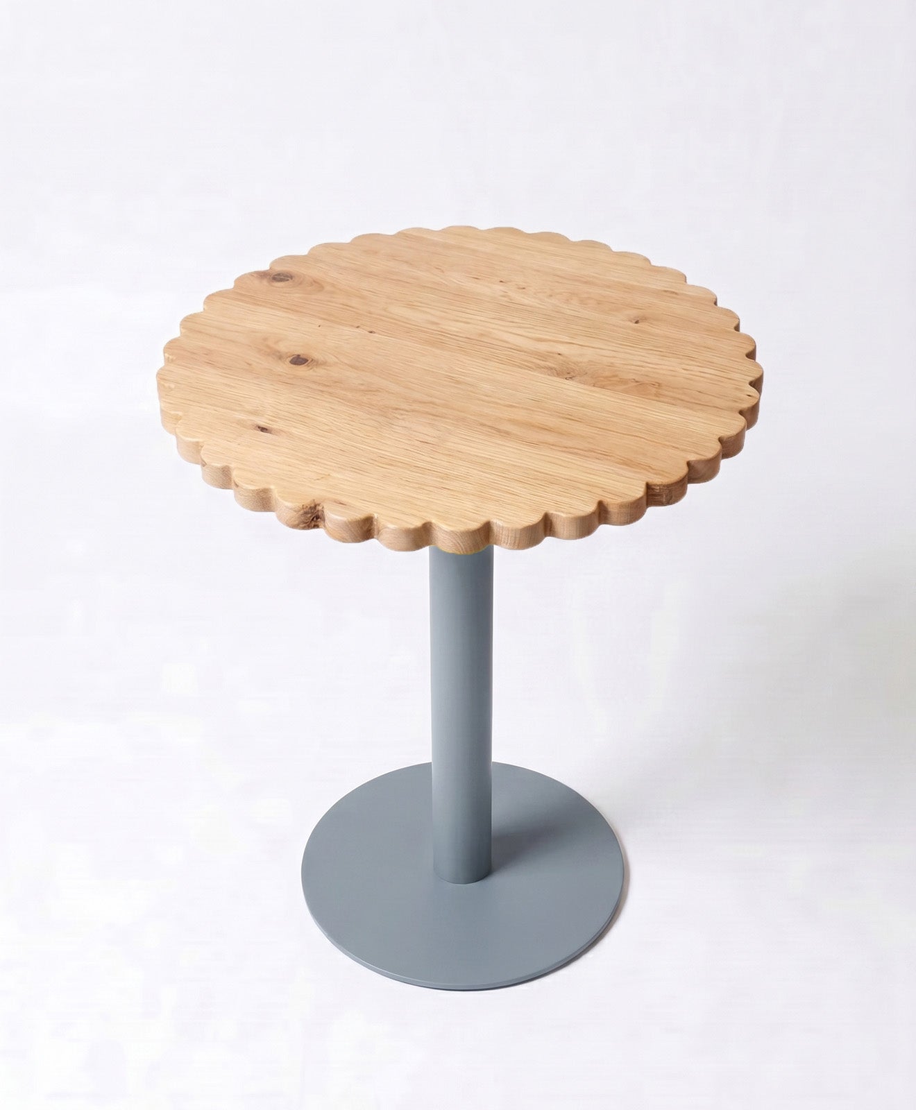 Bistrotisch rund Holz & Stahl Blume von KAWENTSMANN