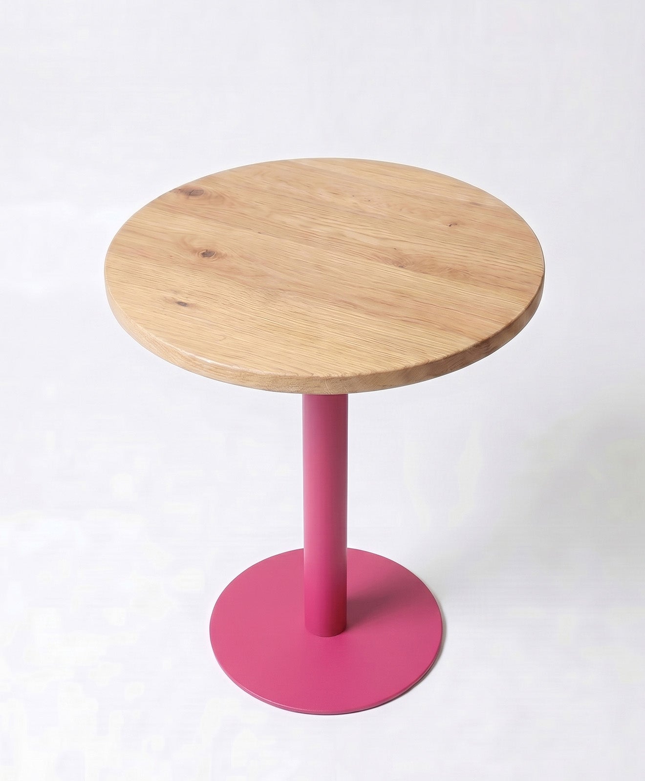 Bistrotisch rund aus Holz & Stahl ORBI