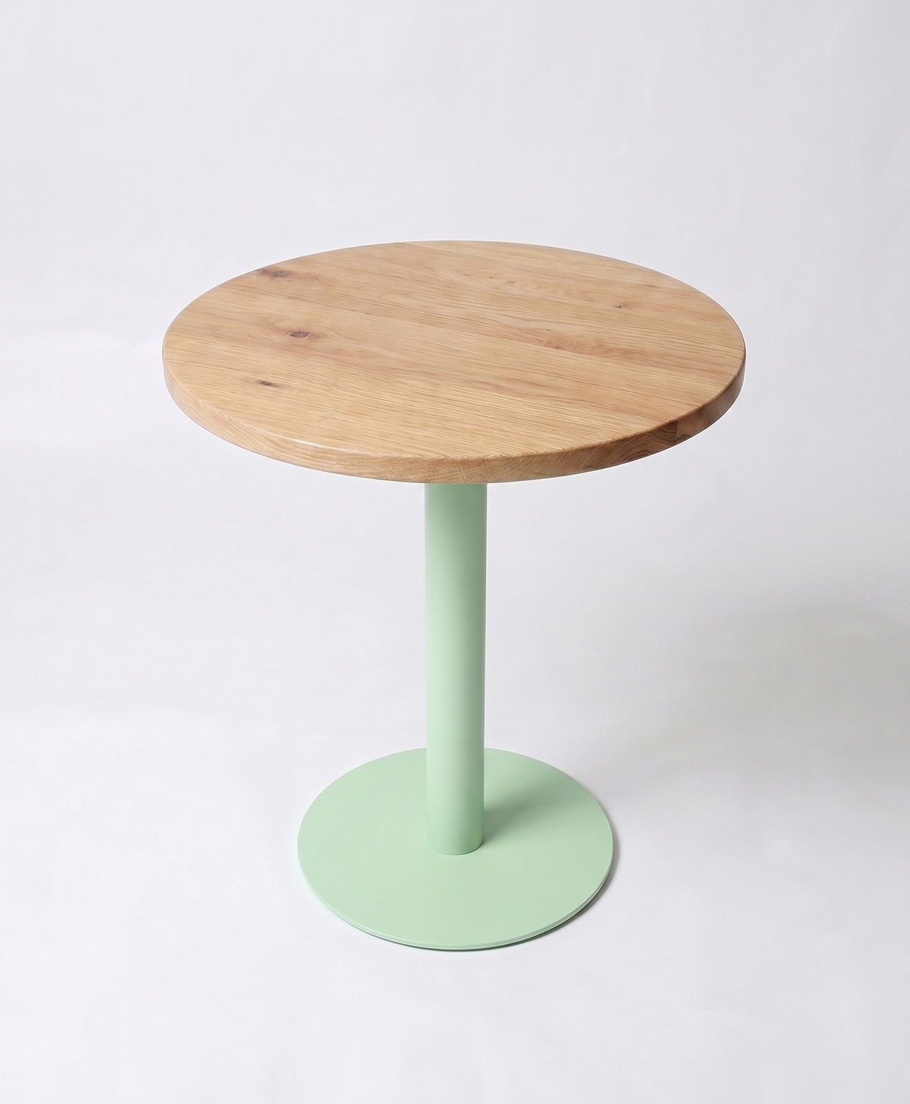 Bistrotisch rund aus Holz & Stahl ORBI