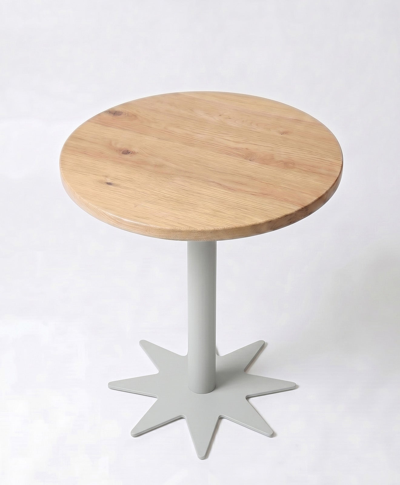 Bistrotisch rund aus Holz & Stahl STERN