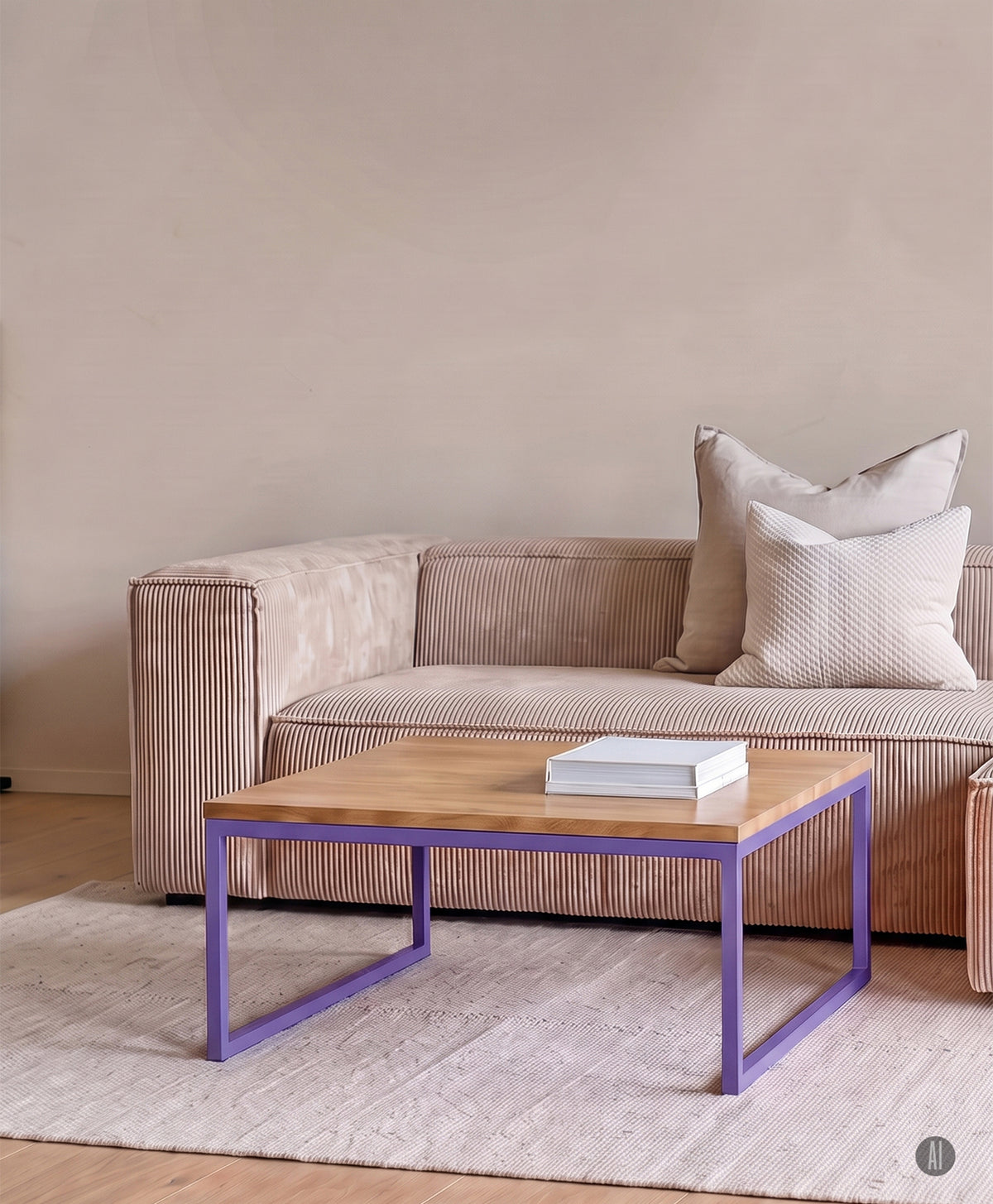 Couchtisch Holz & Metall TALON