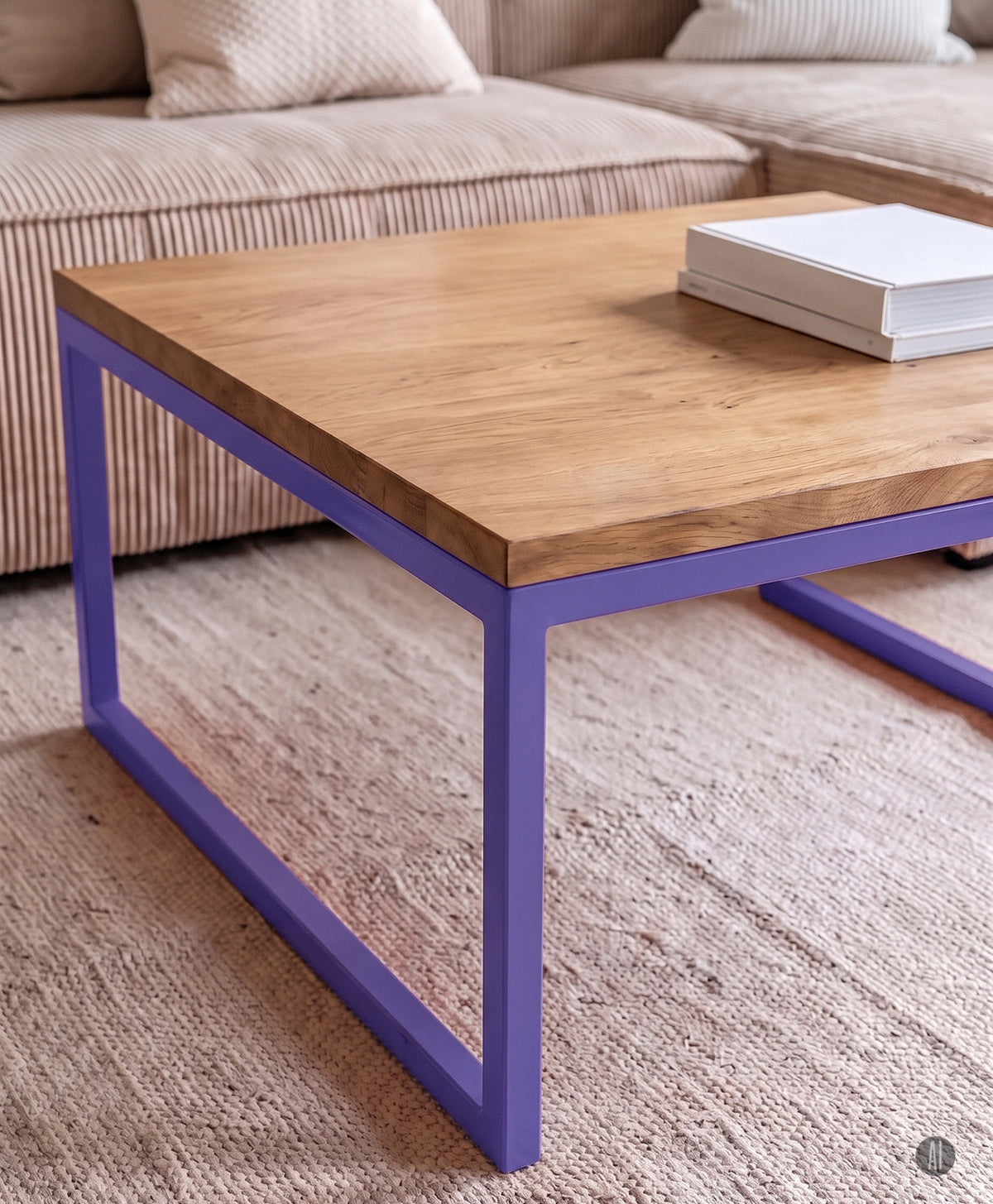 Couchtisch Holz & Metall TALON