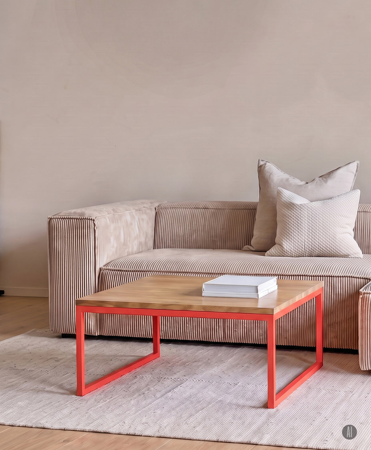 Couchtisch Holz & Metall TALON