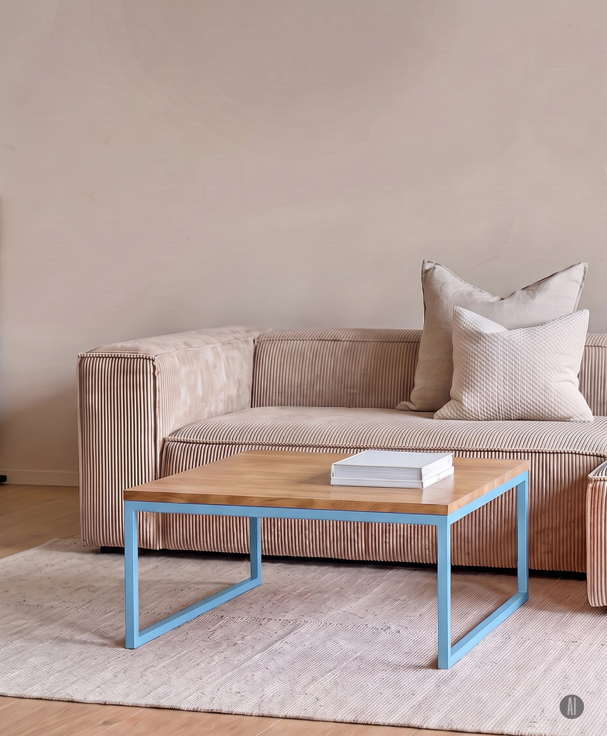 Couchtisch Holz & Metall TALON