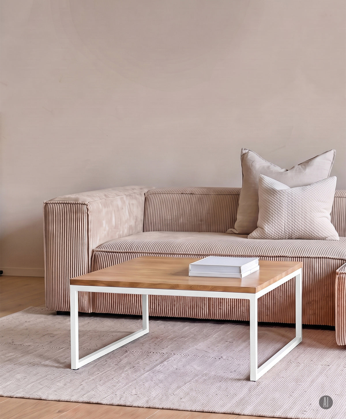 Couchtisch Holz & Metall TALON