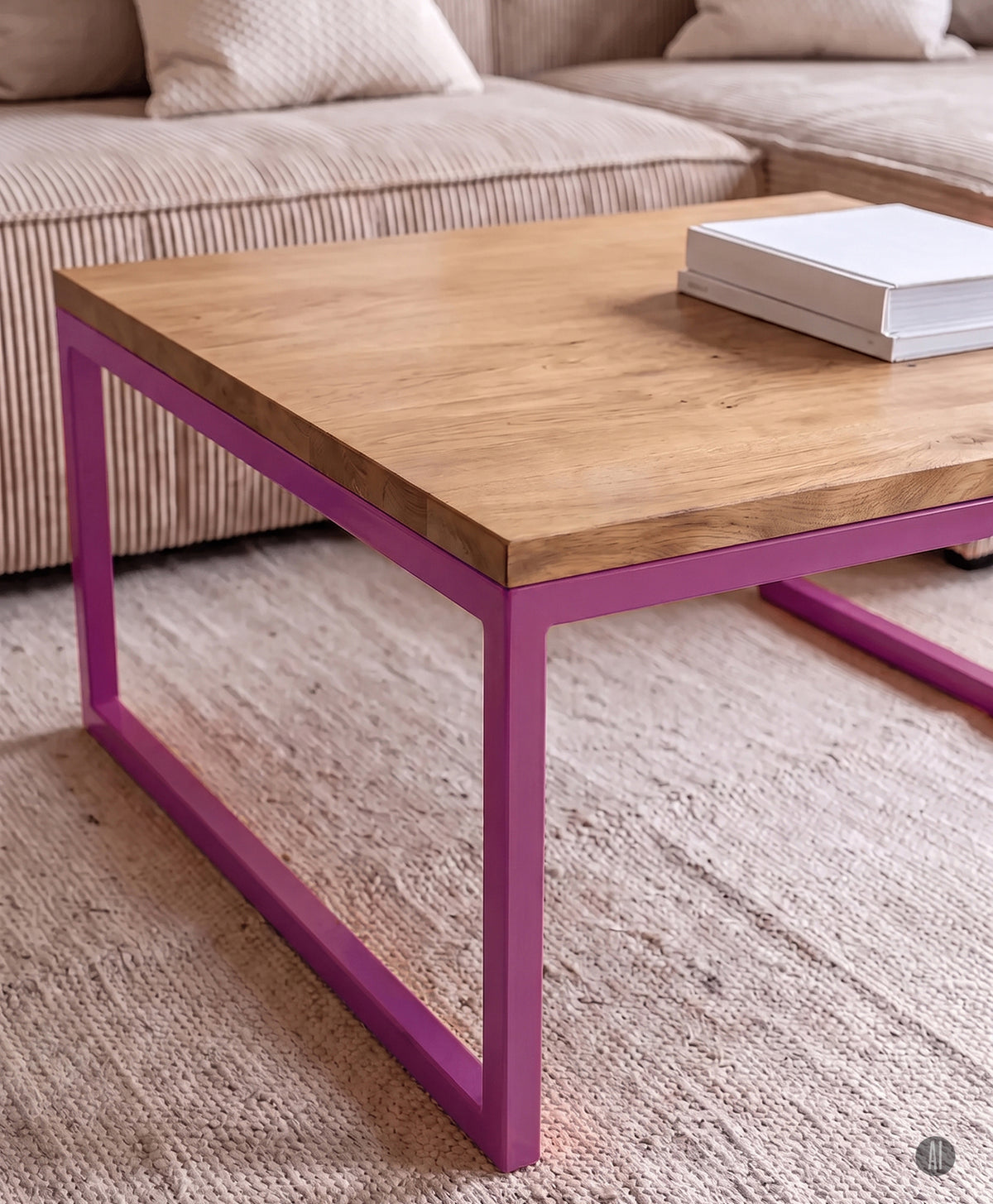 Couchtisch Holz & Metall TALON
