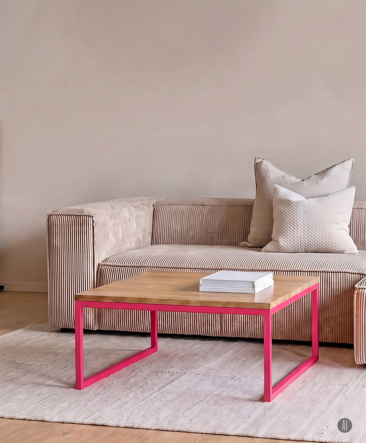 Couchtisch Holz & Metall TALON