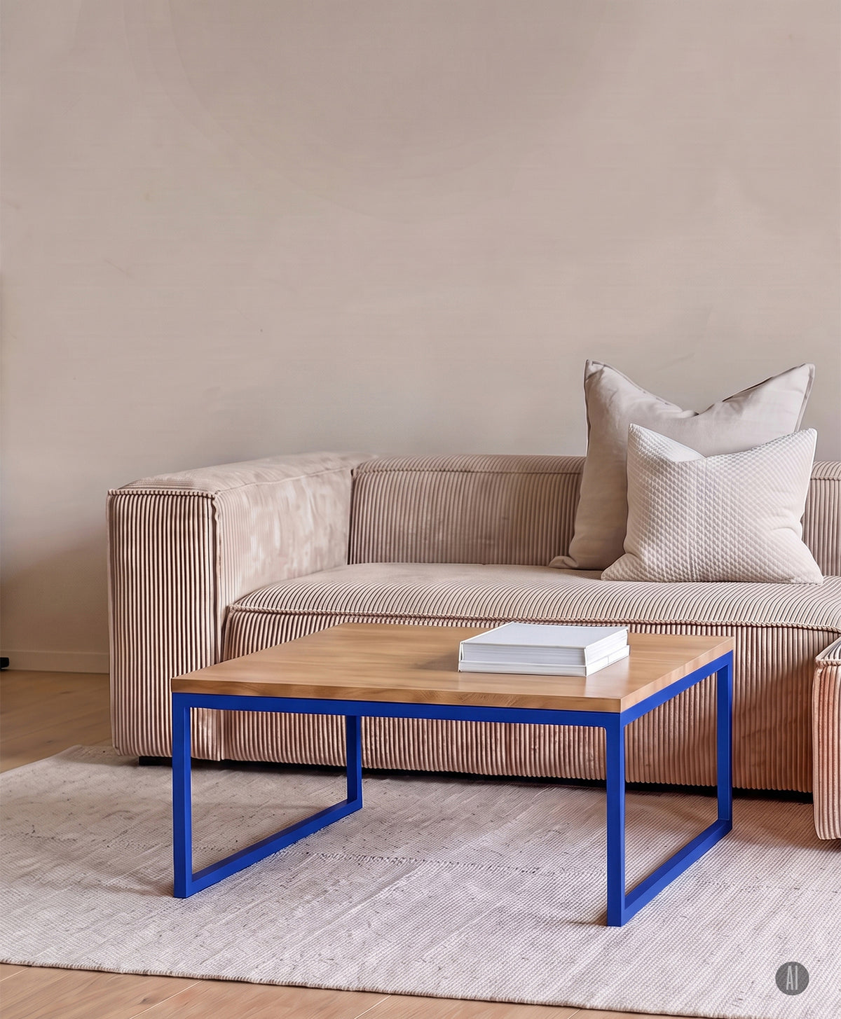 Couchtisch Holz & Metall TALON