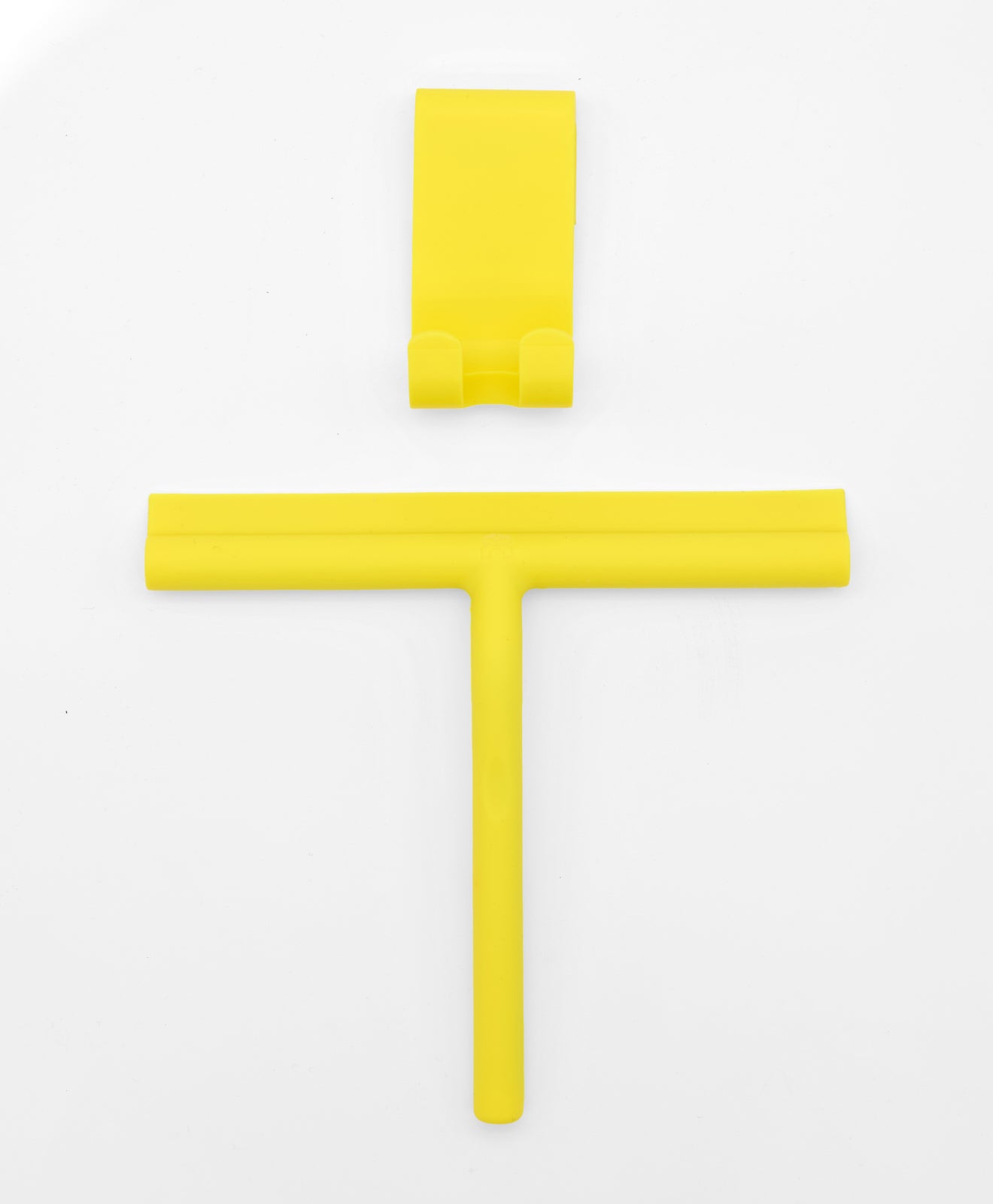 Abzieher aus Silikon für Bad und mehr von KAWENTSMANN in Gelb