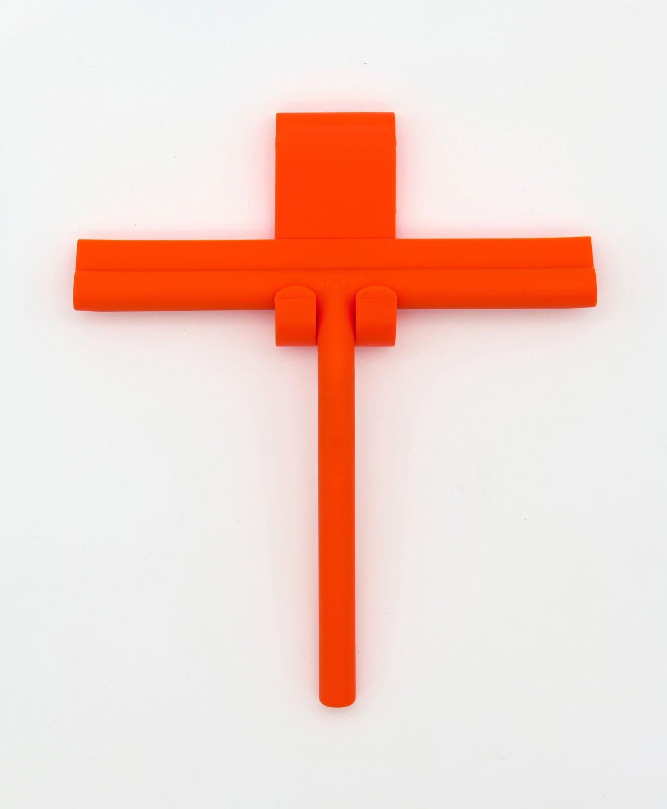 Abzieher aus Silikon für Bad und mehr von KAWENTSMANN in Orange