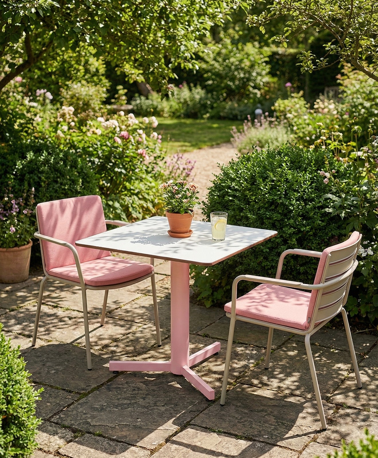 Gartentisch eckig – Outdoor Tisch wetterfest ILSE