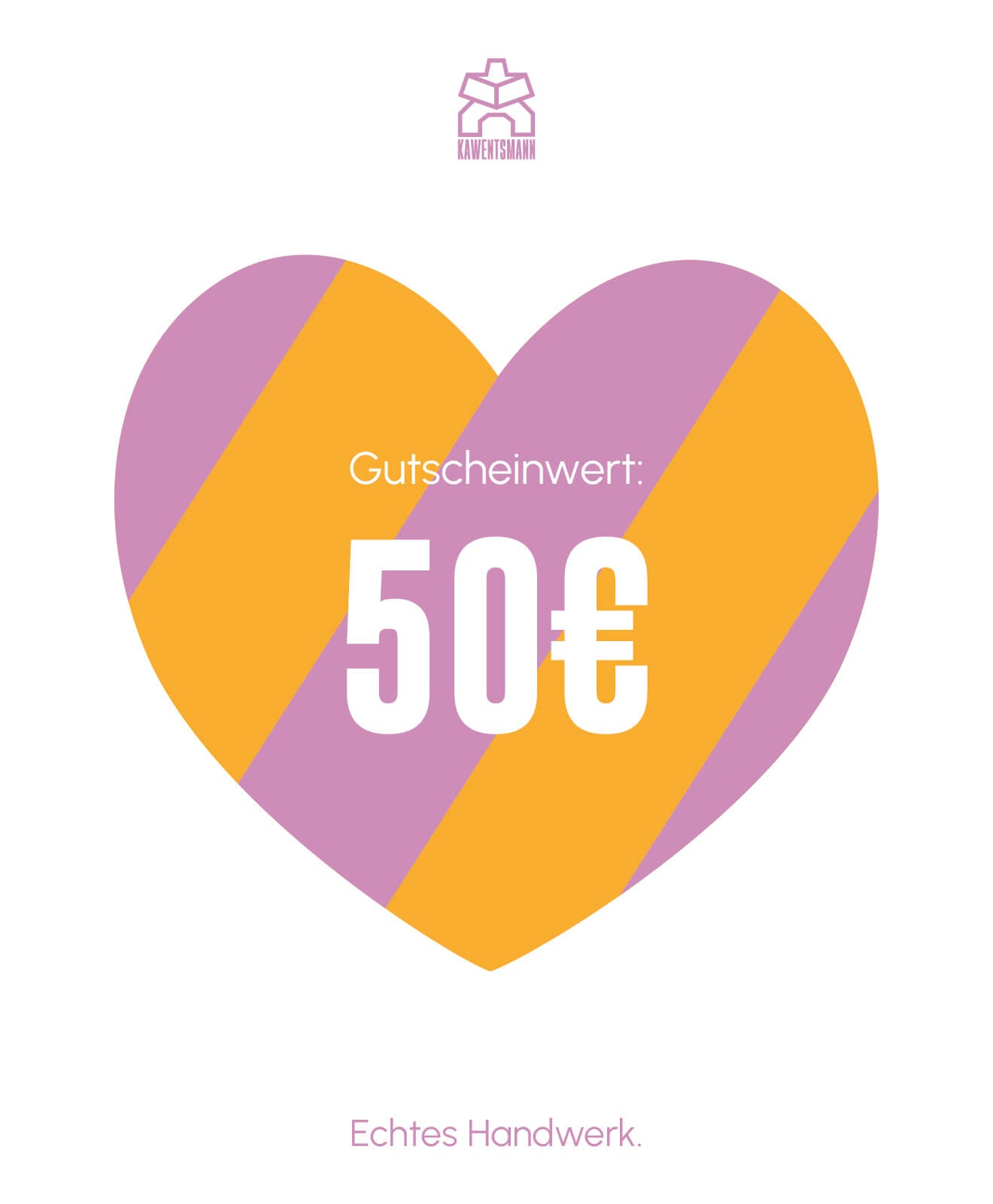 Gutschein für den Kawentsmann Onlineshop in Wert von 50€