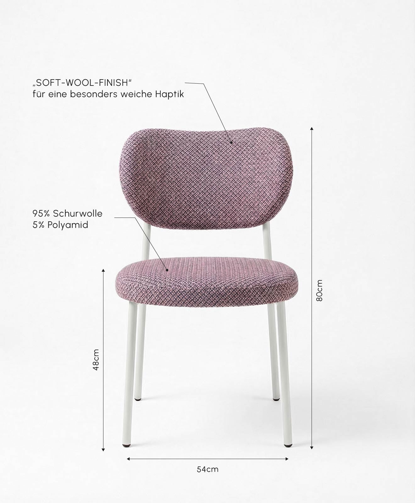 Gepolsterter Stuhl Cantarutti x Kawentsmann - Infos & Details