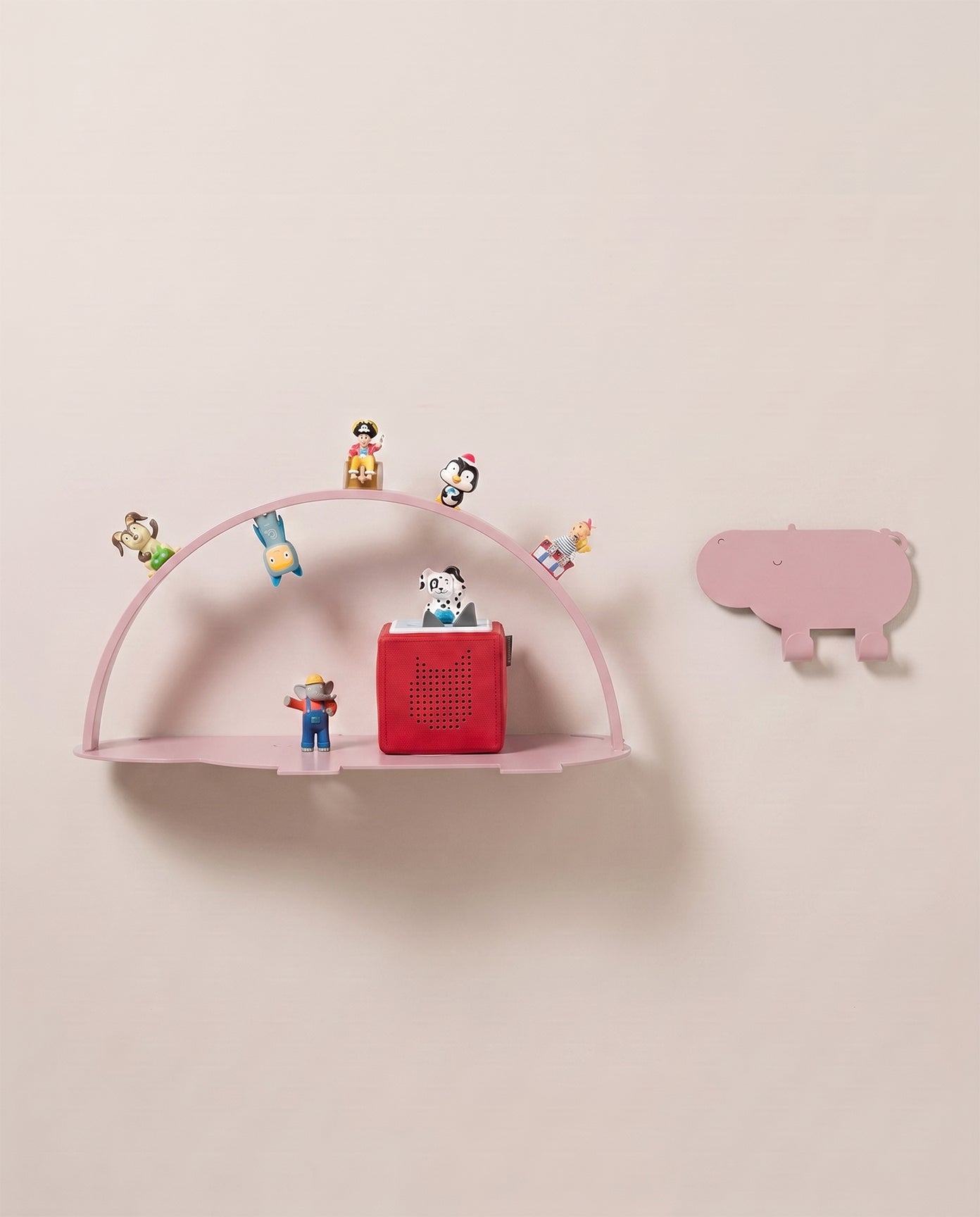 Kinderzimmer-Set - Regal für Toniebox + Wandhaken