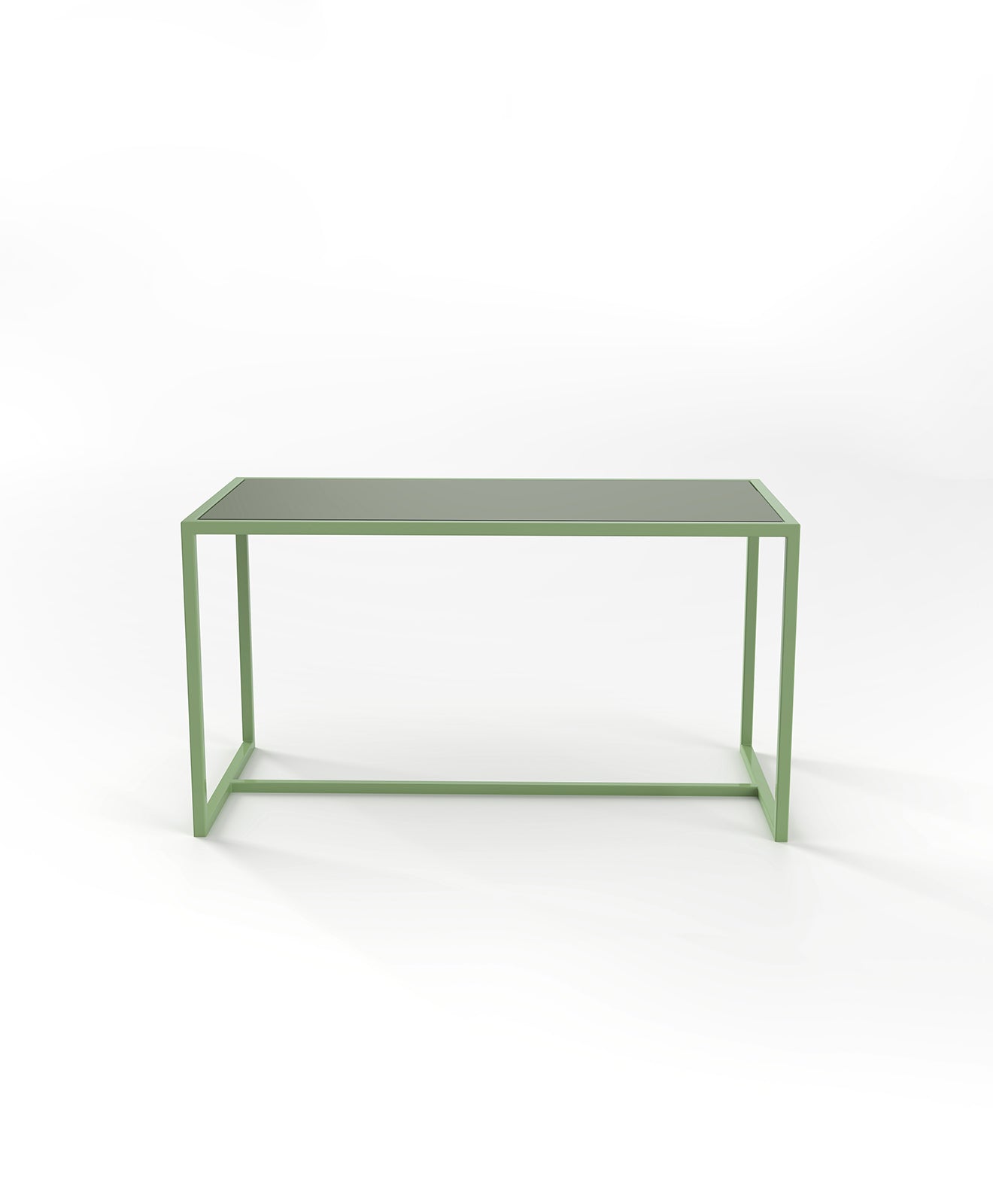 Outdoor Tisch TALON – HPL Tischplatte & Stahlgestell mit Mittelstrebe
