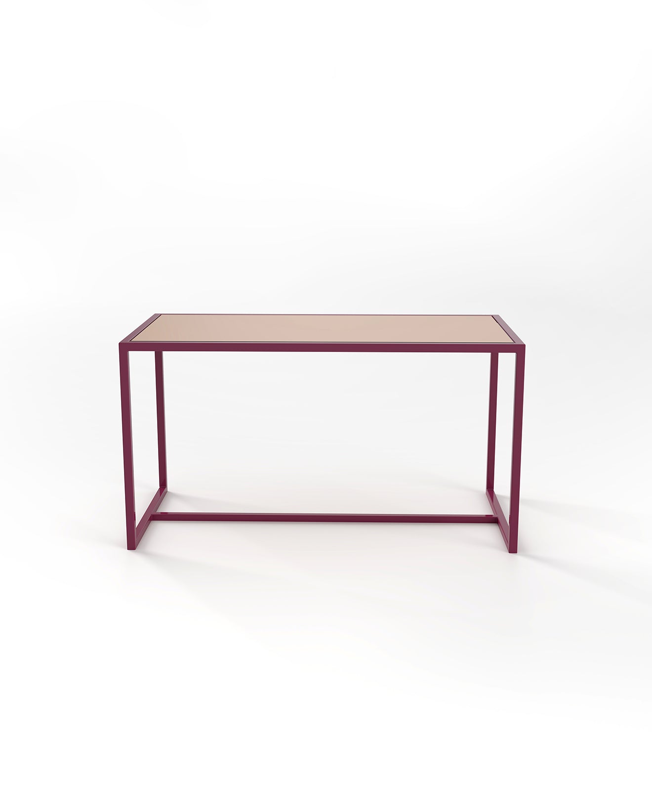 Outdoor Tisch TALON – HPL Tischplatte & Stahlgestell mit Mittelstrebe
