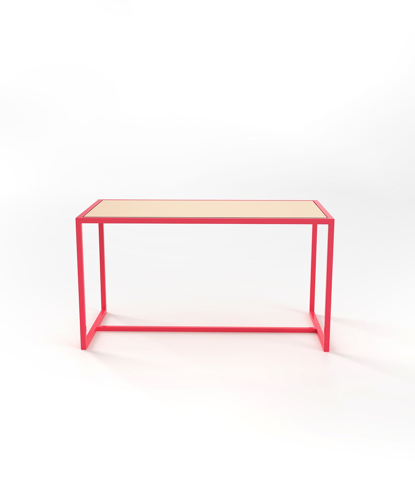 Outdoor Tisch TALON – HPL Tischplatte & Stahlgestell mit Mittelstrebe