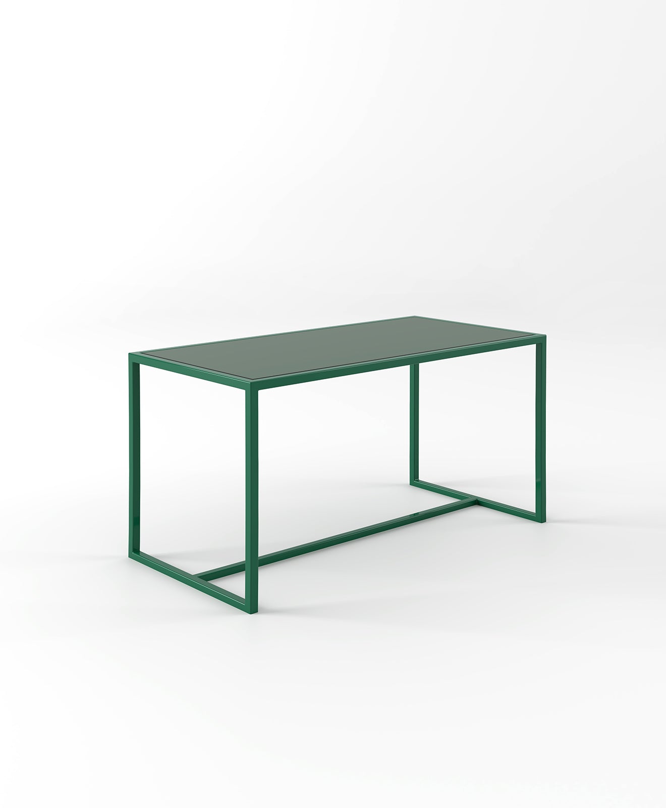 Outdoor Tisch TALON – HPL Tischplatte & Stahlgestell mit Mittelstrebe