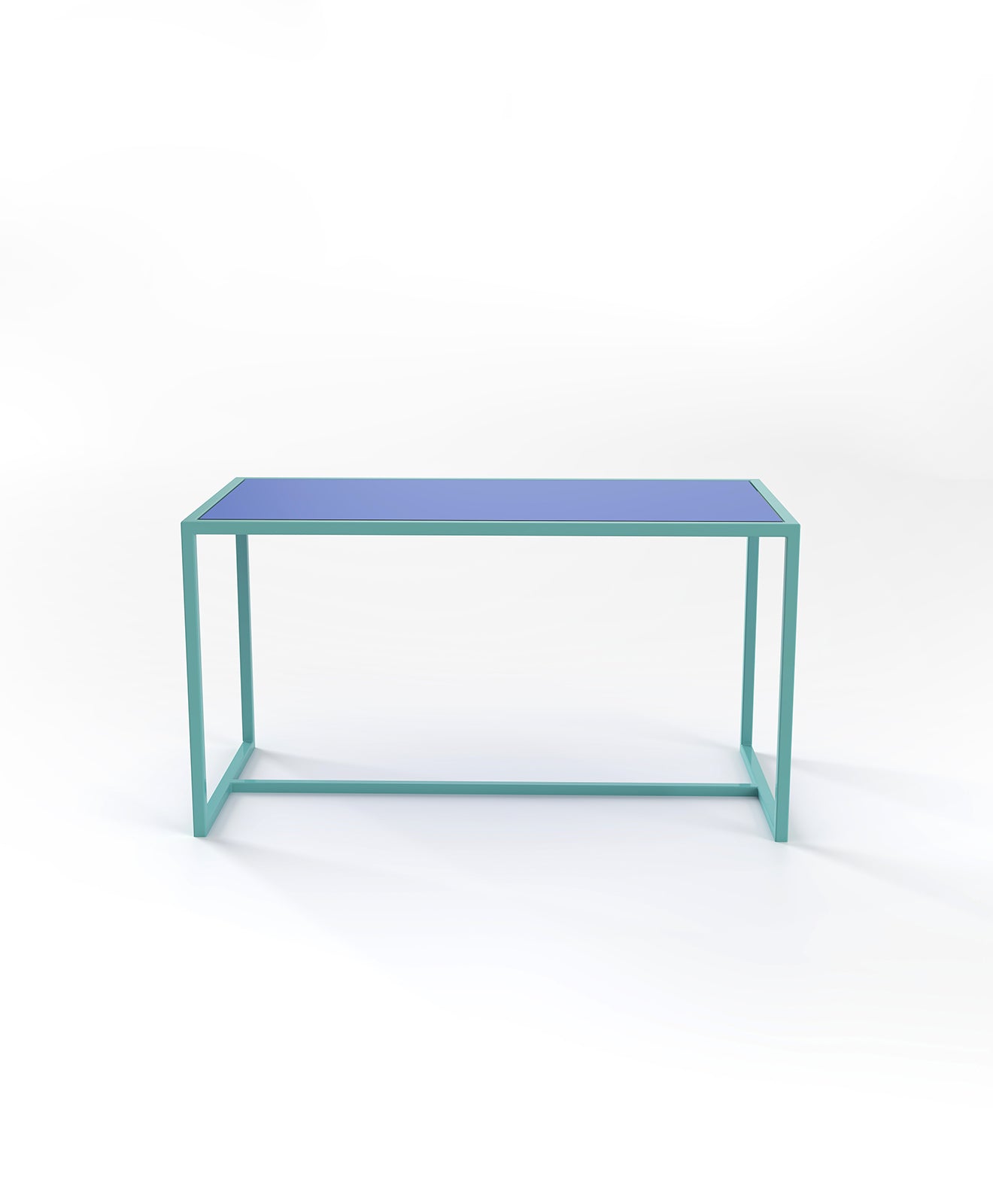 Outdoor Tisch TALON – HPL Tischplatte & Stahlgestell mit Mittelstrebe